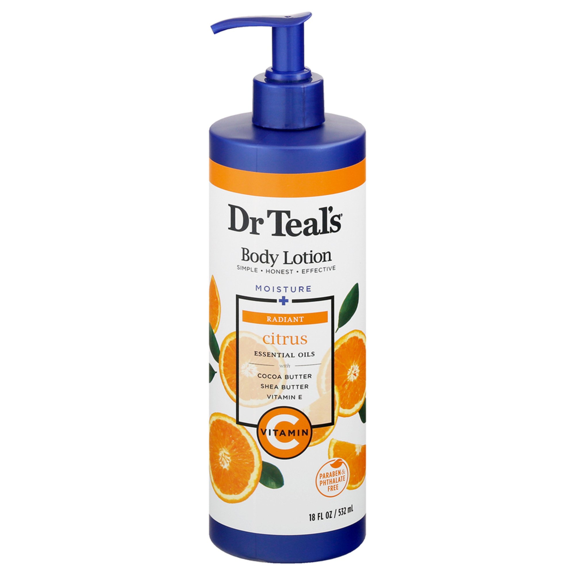 Dr. Teal's Glow And Radiance With Vitamin C And Citrus Essential Oils