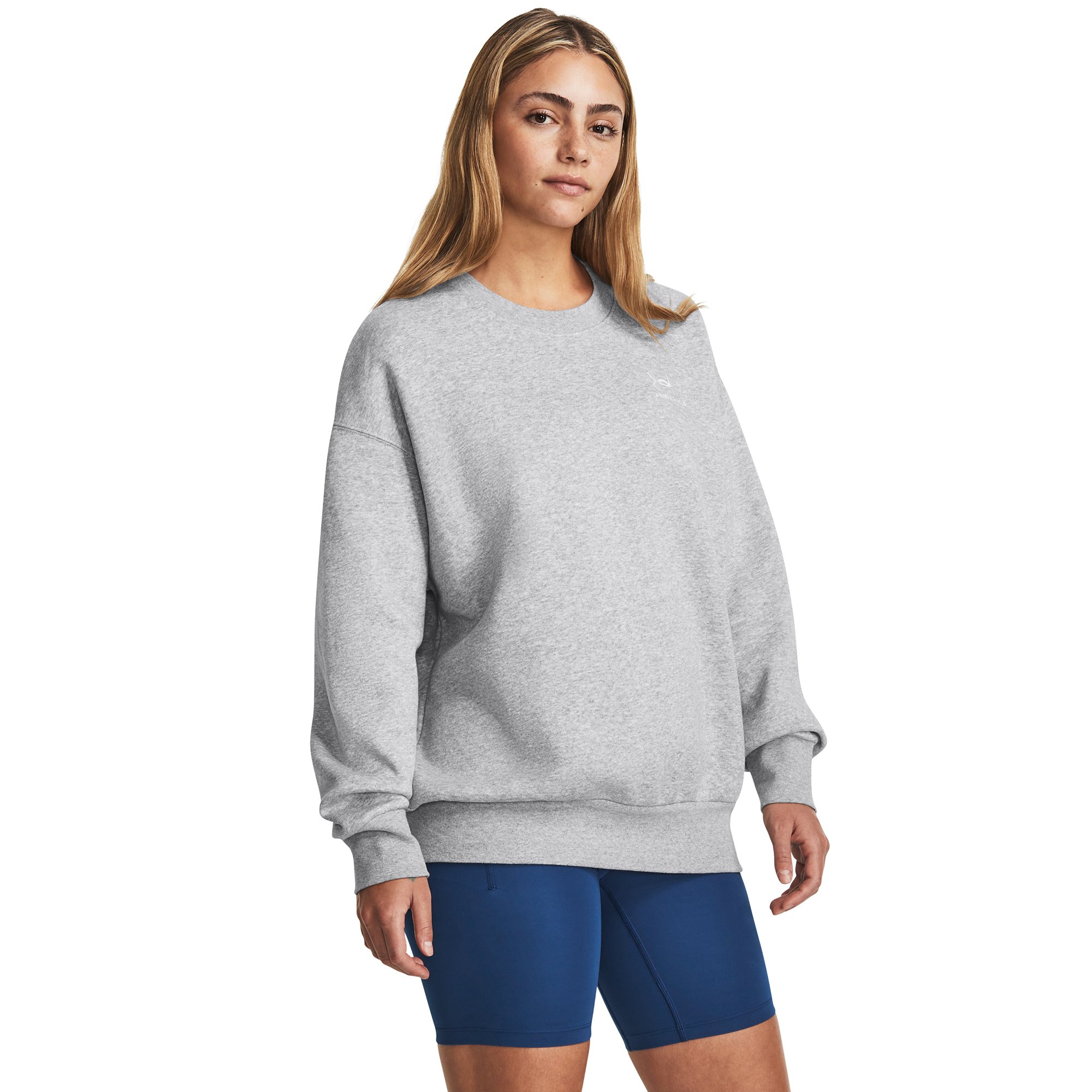Under Armour Women's Essential Fleece Over Sized Crew Women's Active