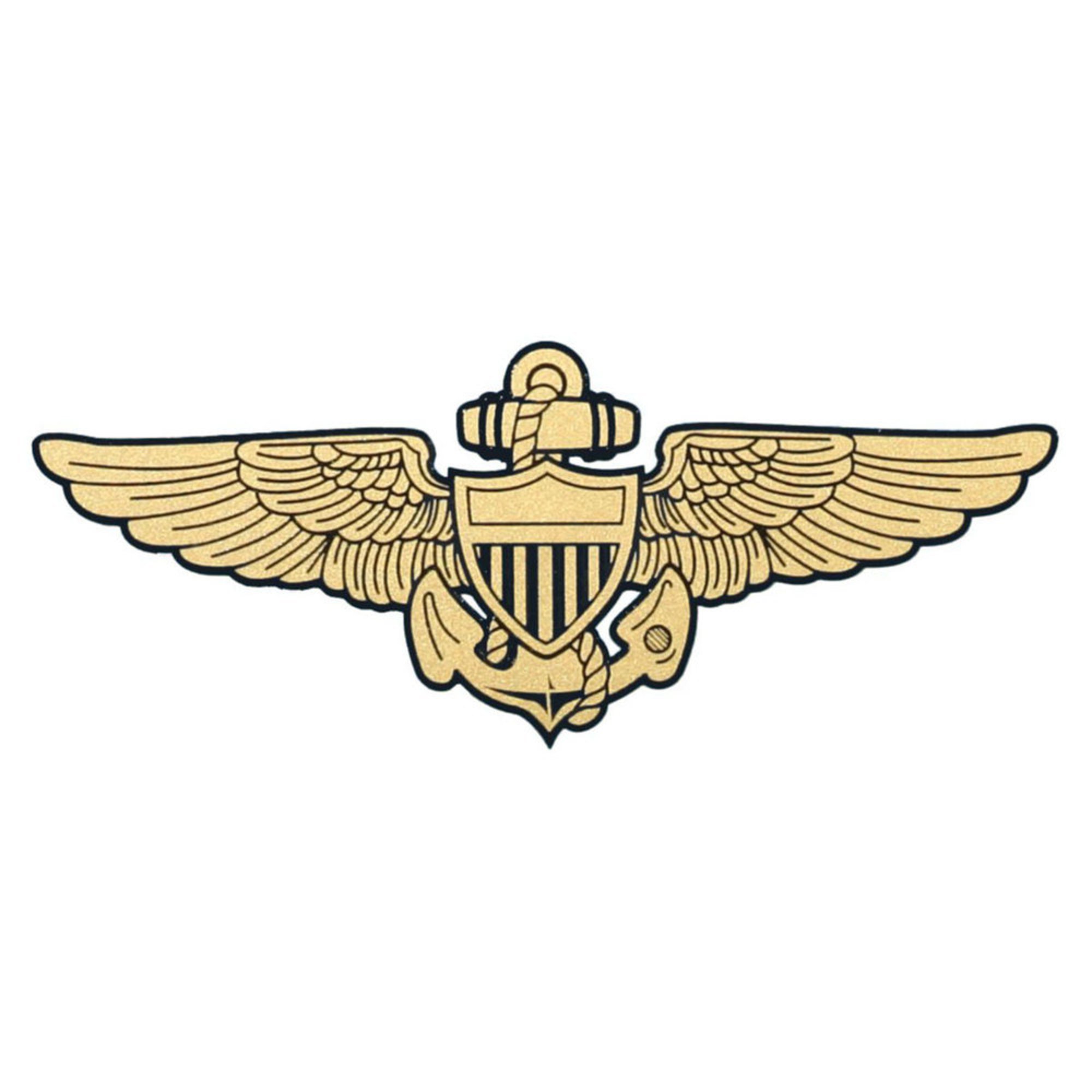 Mitchell Proffitt Usn Aviator Wings 3" Decal Patches,stickers,pins