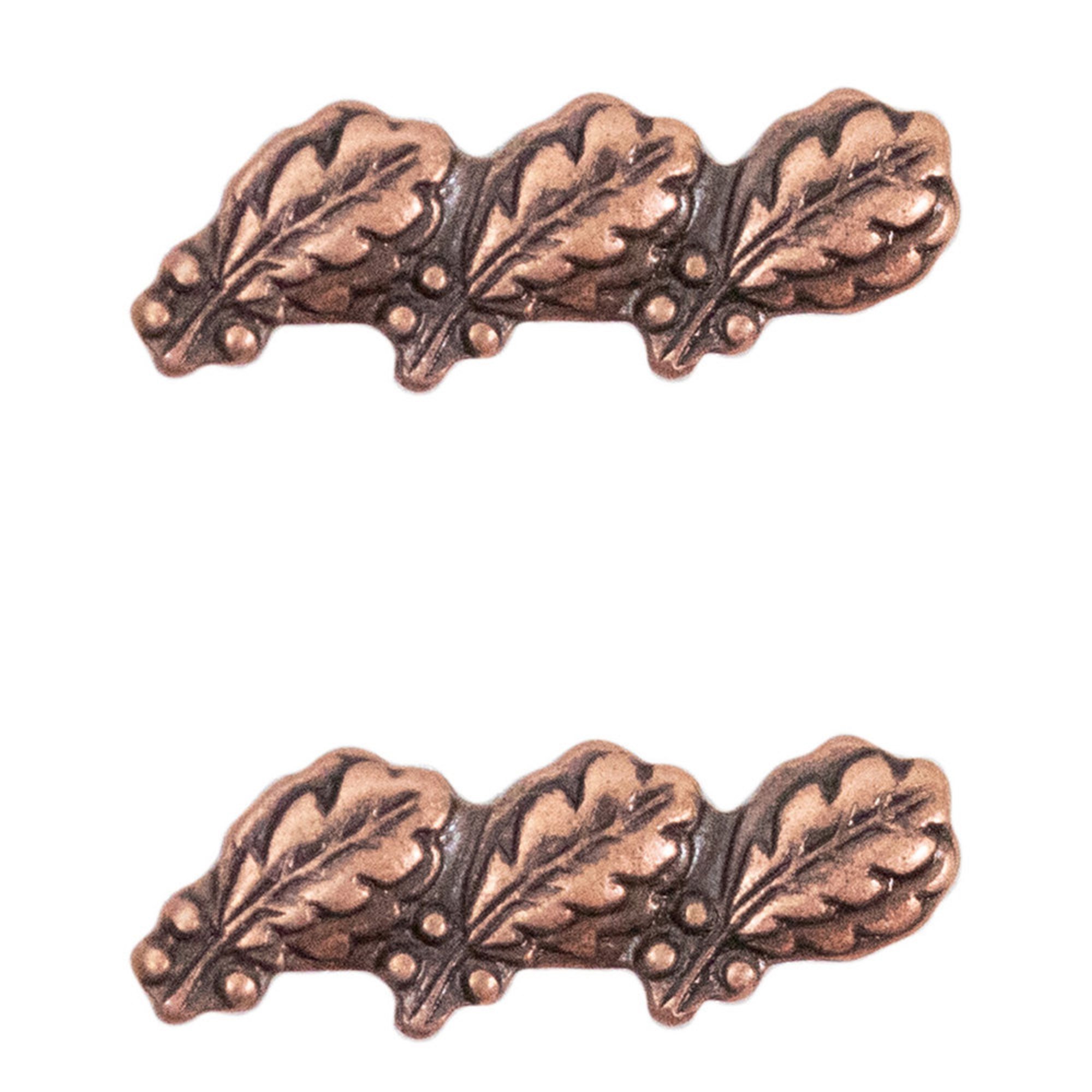Attachment Bronze Oak Leaf Cluster 3 On A Bar Ribbon Attachments 