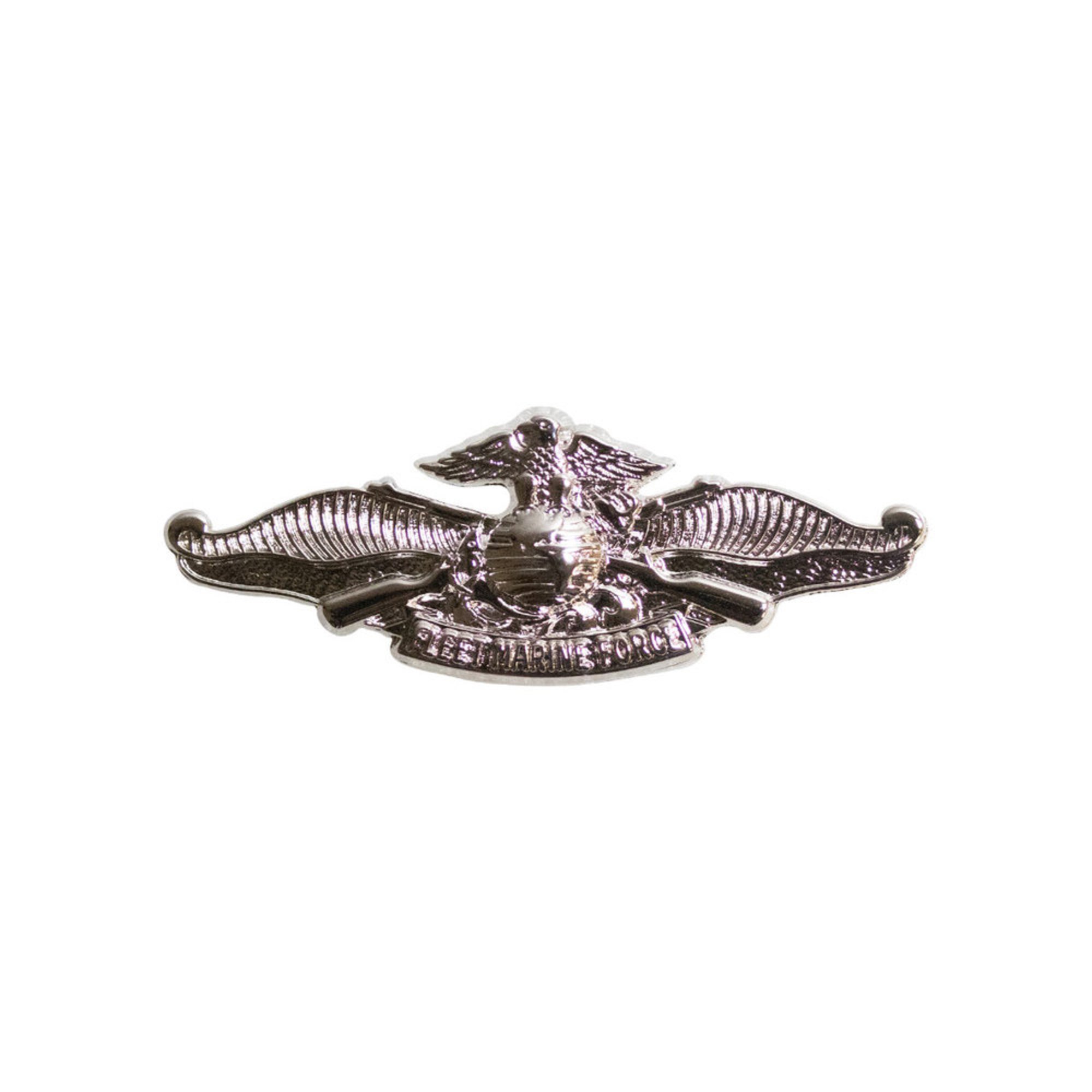 Warfare Badge Miniature Fmf Enl Mirror Finish Silver | Warfare Devices ...