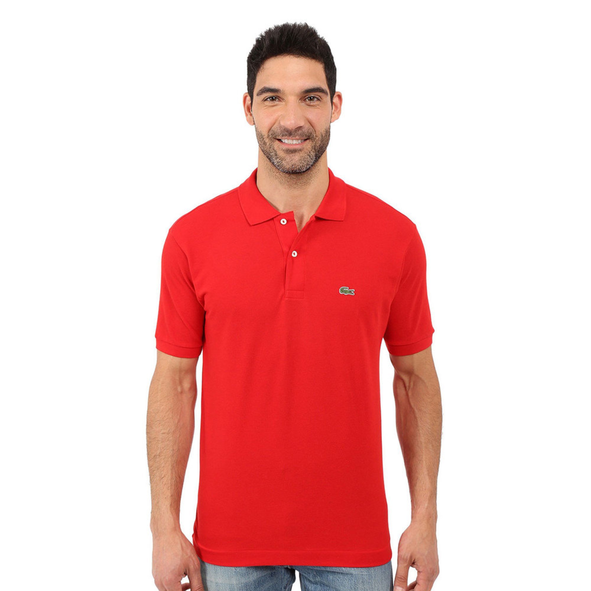 lacoste classic pique polo