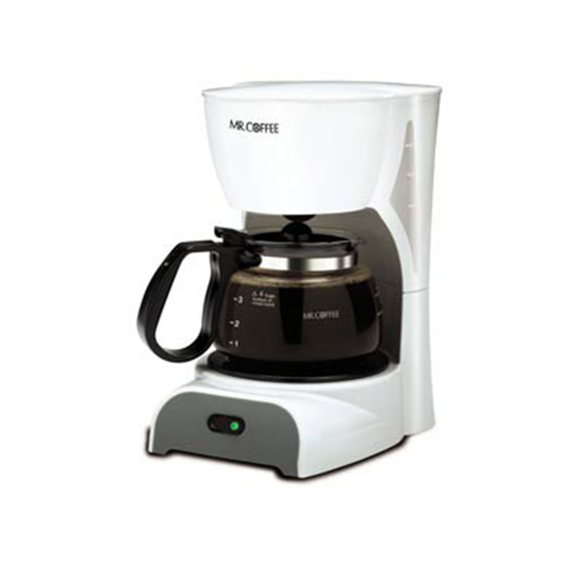 Mr. Coffee 4-cup Coffeemaker, White (dr4-np) Coffee Makers For The Home - Shop Your Navy ...