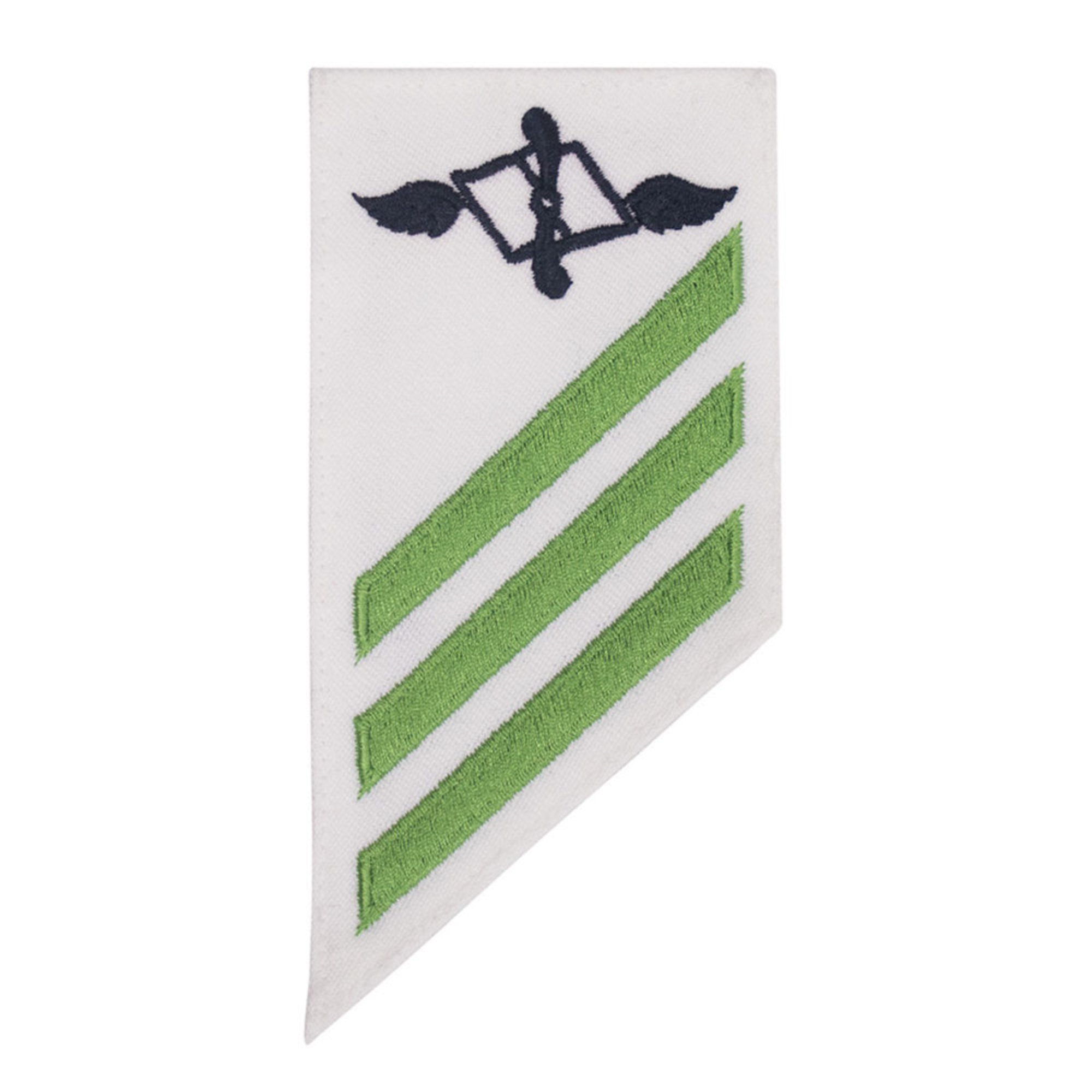 E3 Combo (az) Rating Badge On White Cnt For Aviation Maintenance Adm