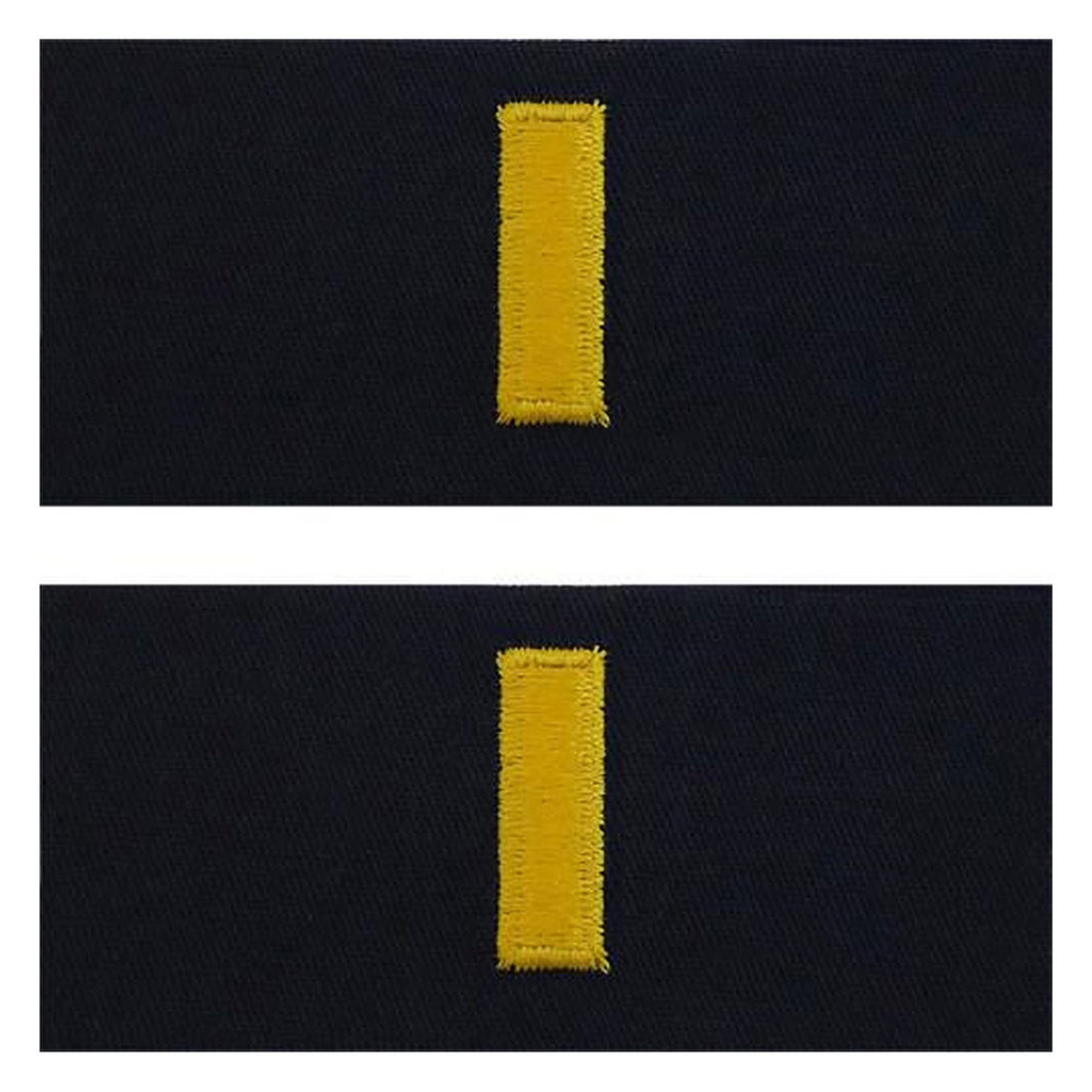 Navy Coverall Collar Device (pair) Ens Collar Devices Military