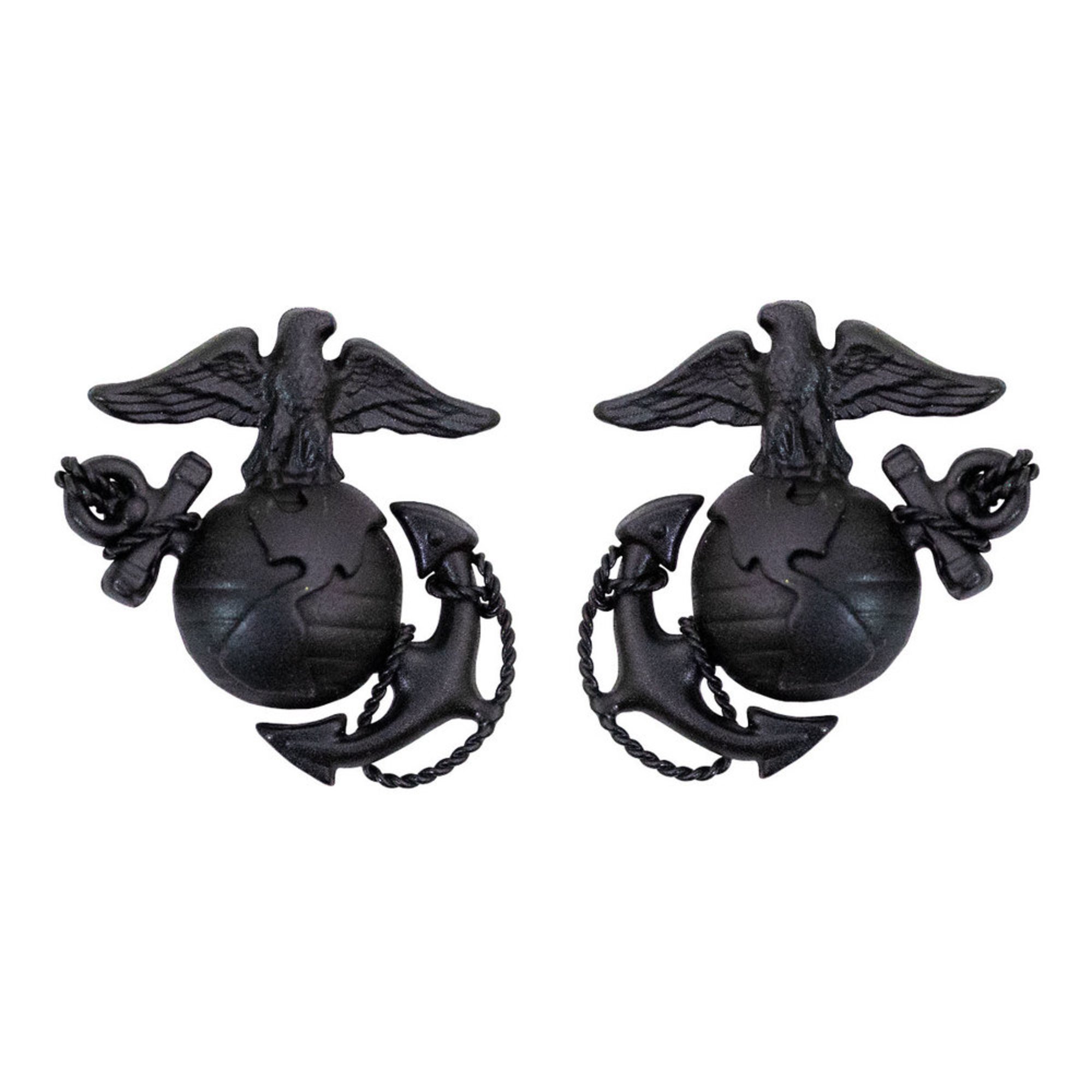 Usmc Collar Device Ega Subdued Service Officer Rank Insignia