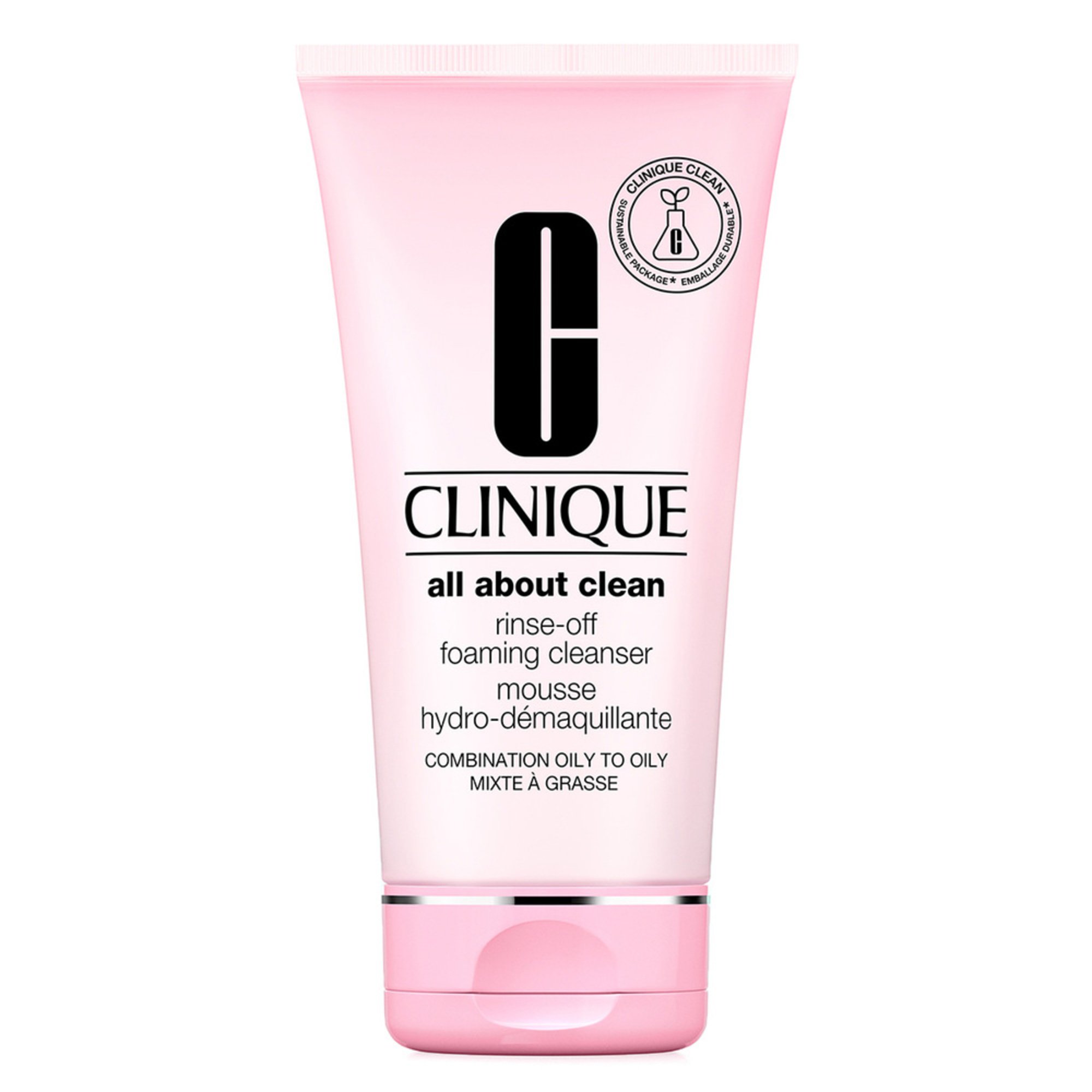 Clinique Rinse Off Foaming Cleanser 5oz Face Wash Beauty & Personal