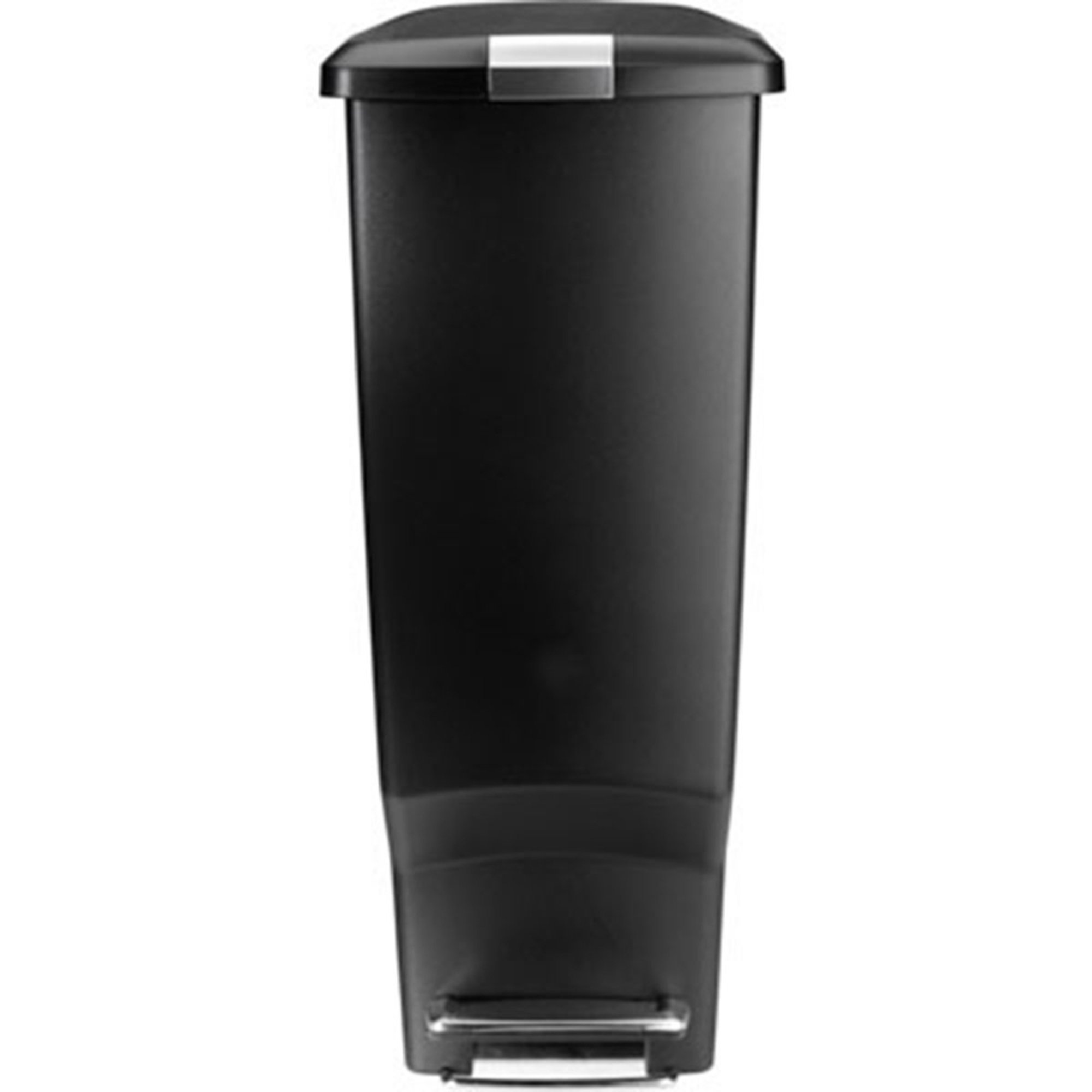 Simplehuman 40 Liter Slim Black Step Can Trash Cans & Recycling Bins