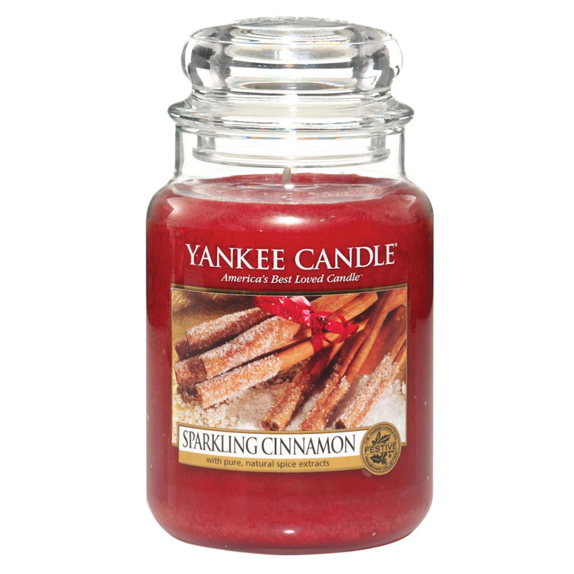 Yankee Candle Sparkling Cinnamon Large Classic Jar Scented Candles