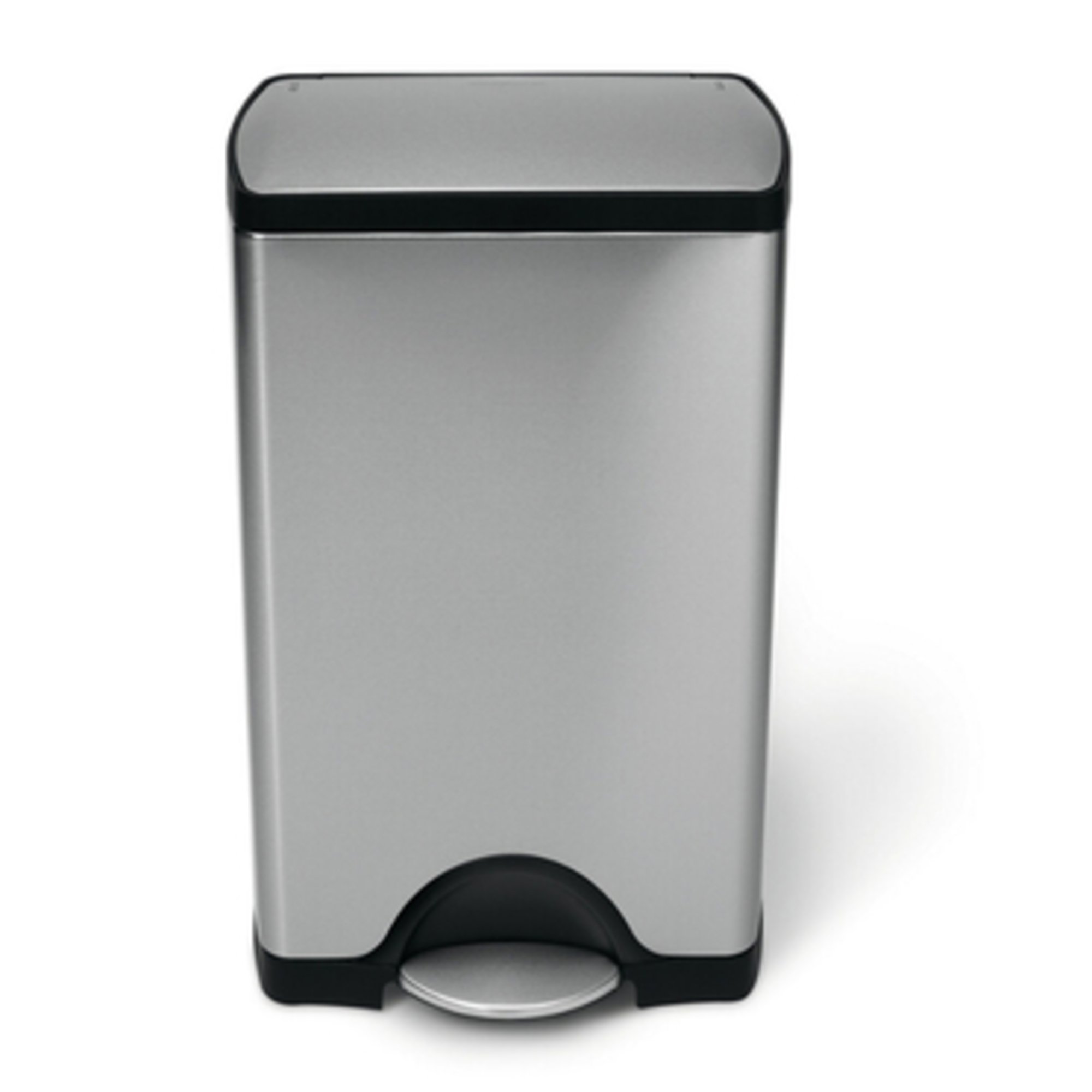 Simplehuman Rectangular 38liter Steel Step Trash Can Trash Cans