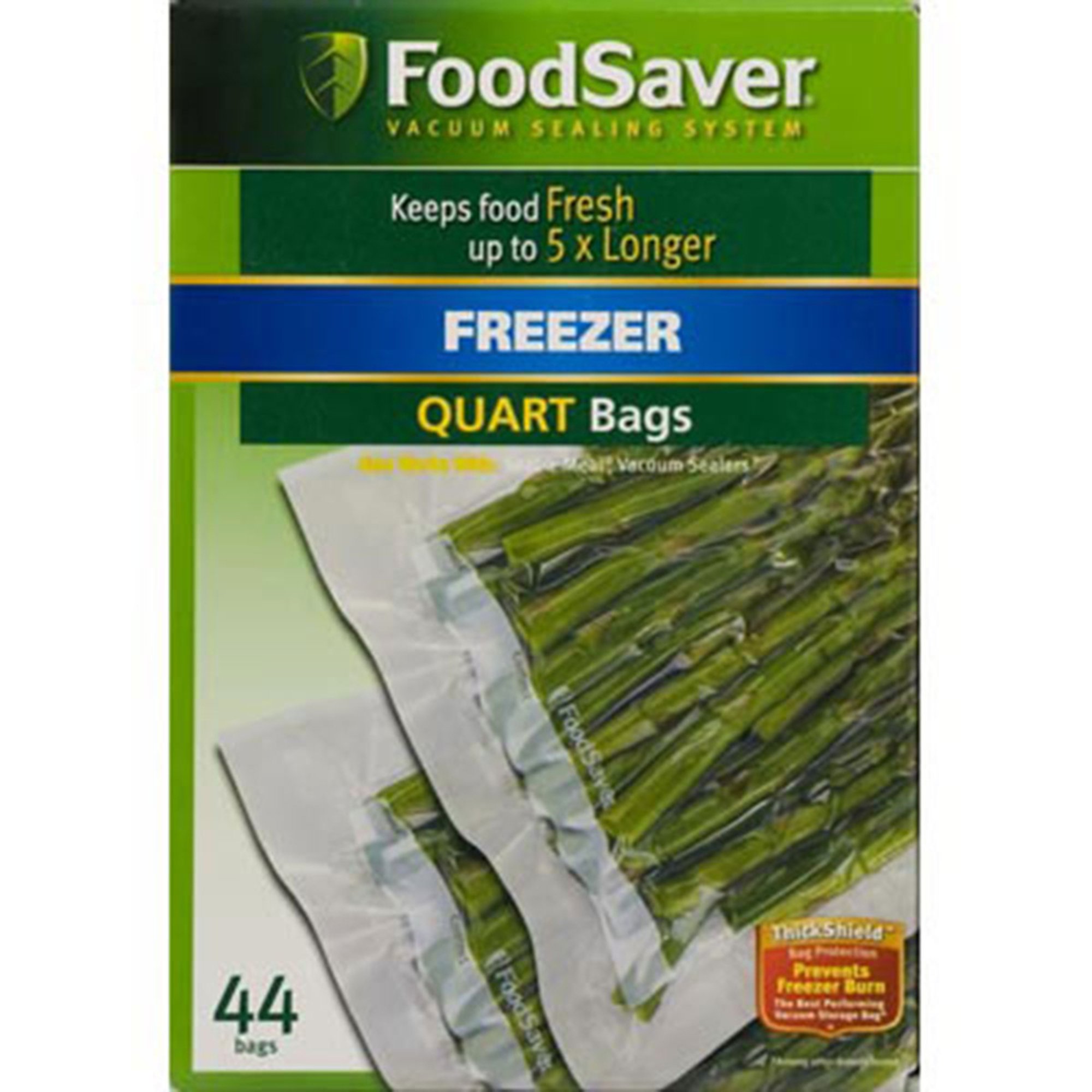 Foodsaver Quart Vacuum Seal Bags, 44count (fsfsbf0226np) Food