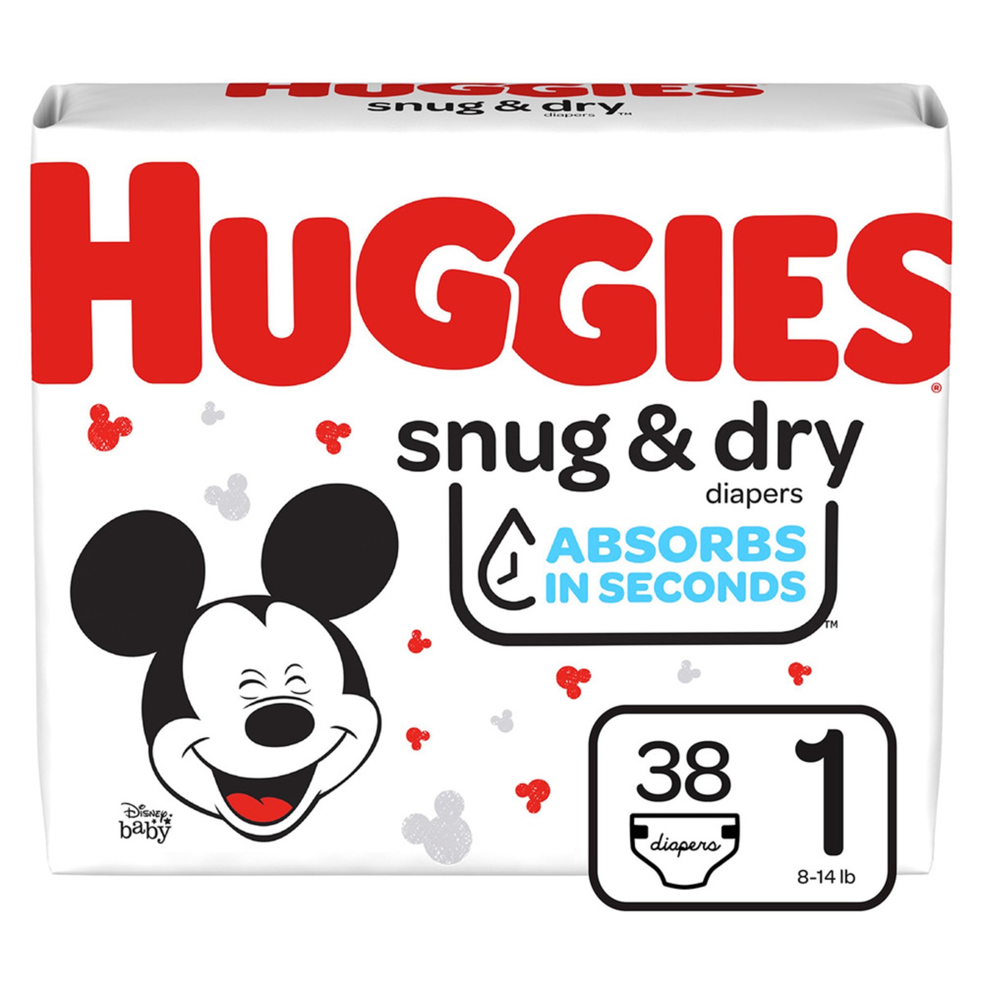 huggies snug & dry size 1