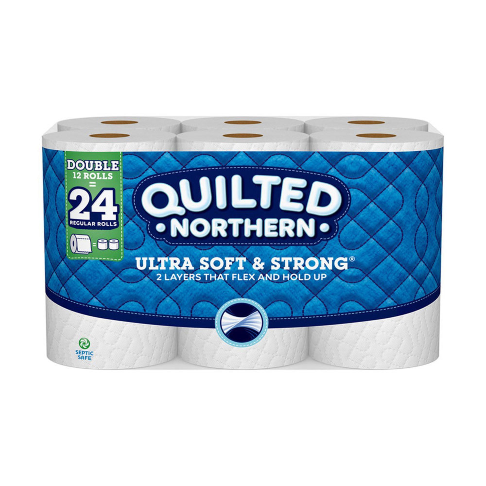 Quilted Northern Ultra Soft & Strong Bath Tissue, 12 Double Rolls
