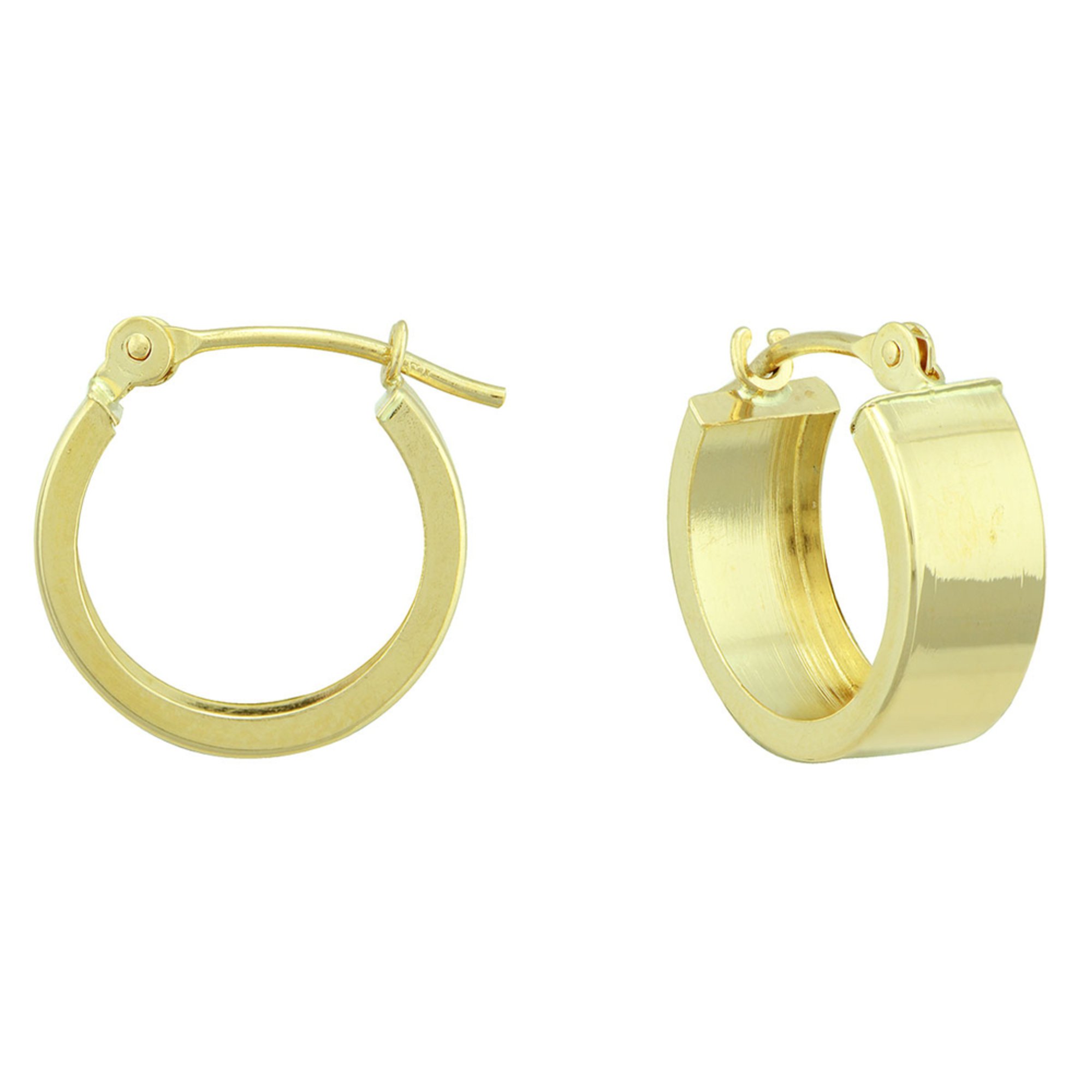14k Hoop Earrings | Gold Earrings | Accessories - Shop Your Navy ...