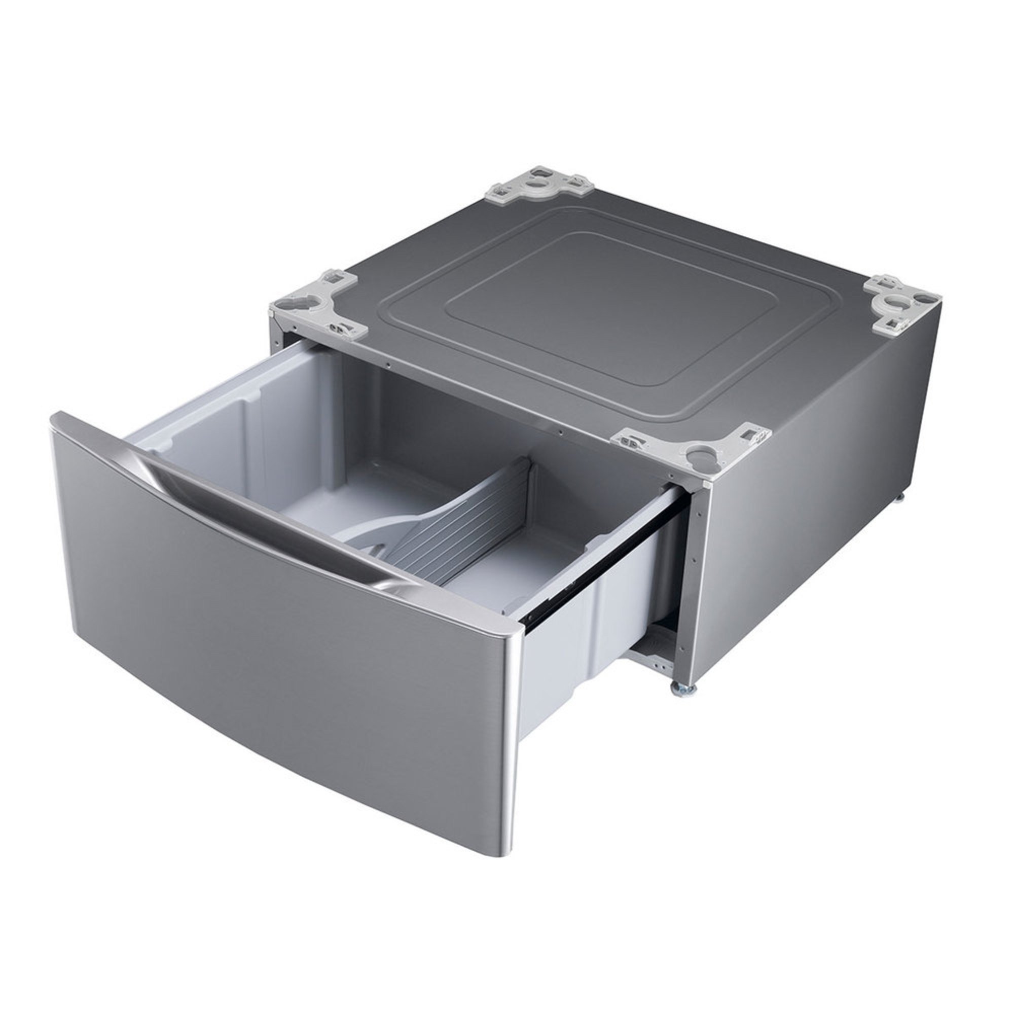 Lg 27" Laundry Pedestal With Drawer, Graphite Steel (wdp4v) Pedestals