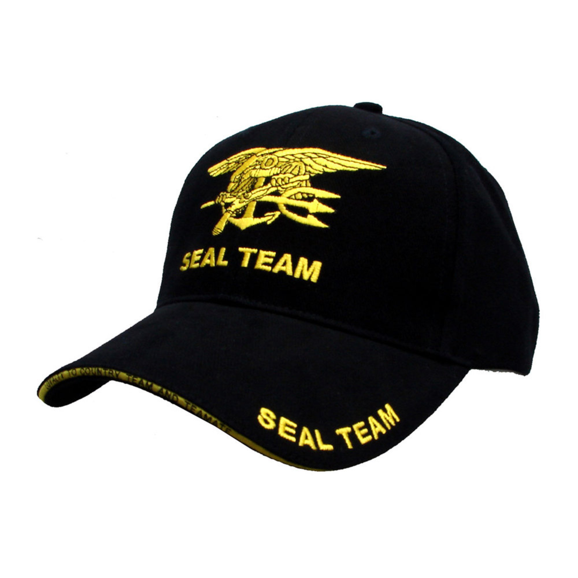Eagle Crest Usn Seal Team Embroidered Hat Navy Special Operations