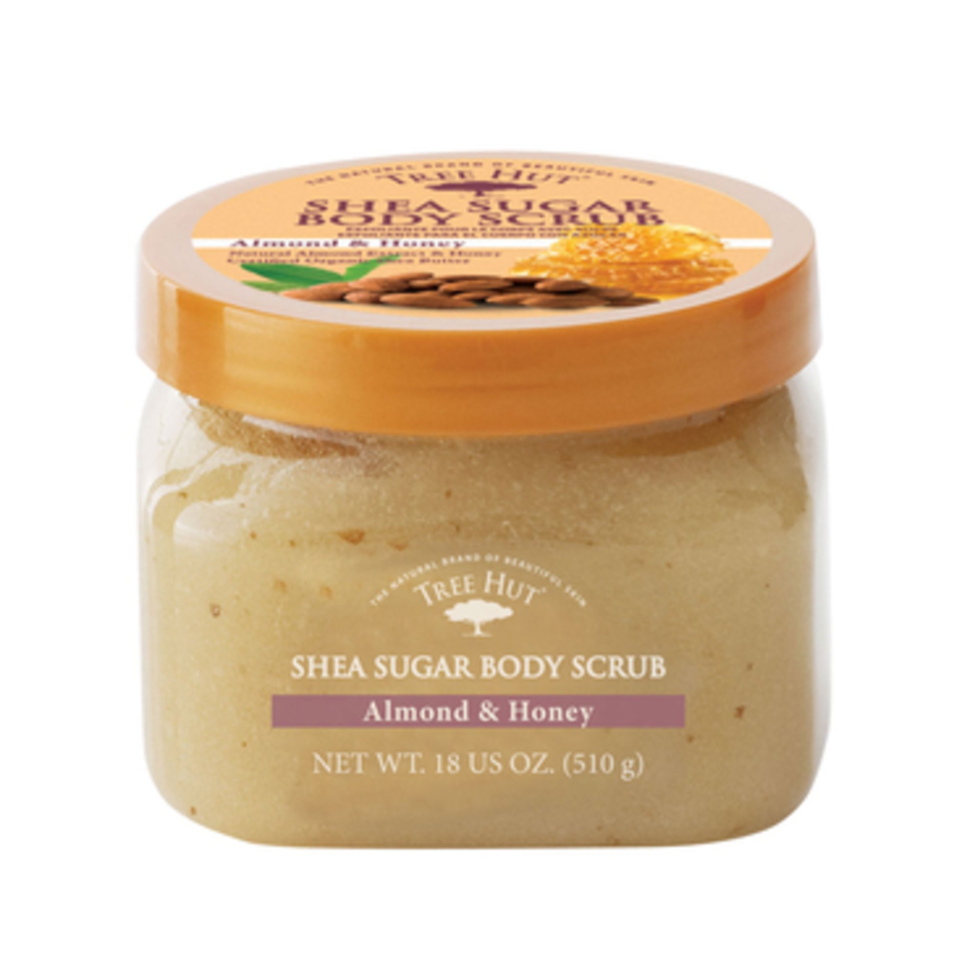 Tree Hut Body Scrub Almond Honey 18oz Body Scrubs & Exfoliants Shop Your Navy Exchange