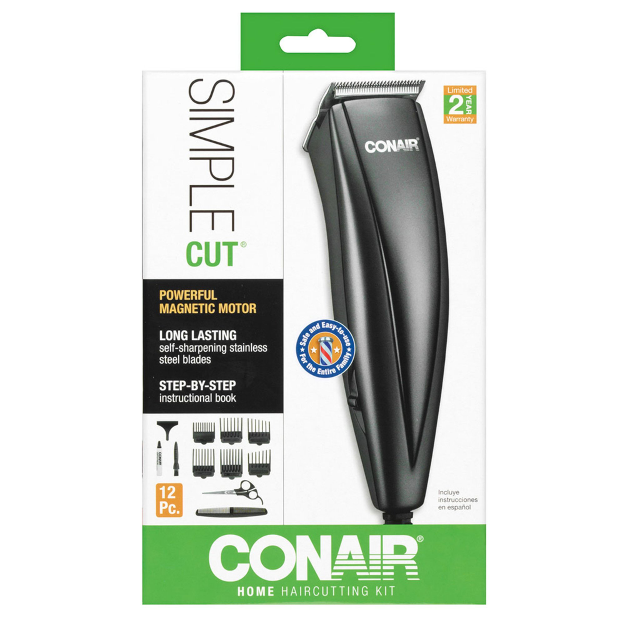 Conair 12piece Haircut Kit Men