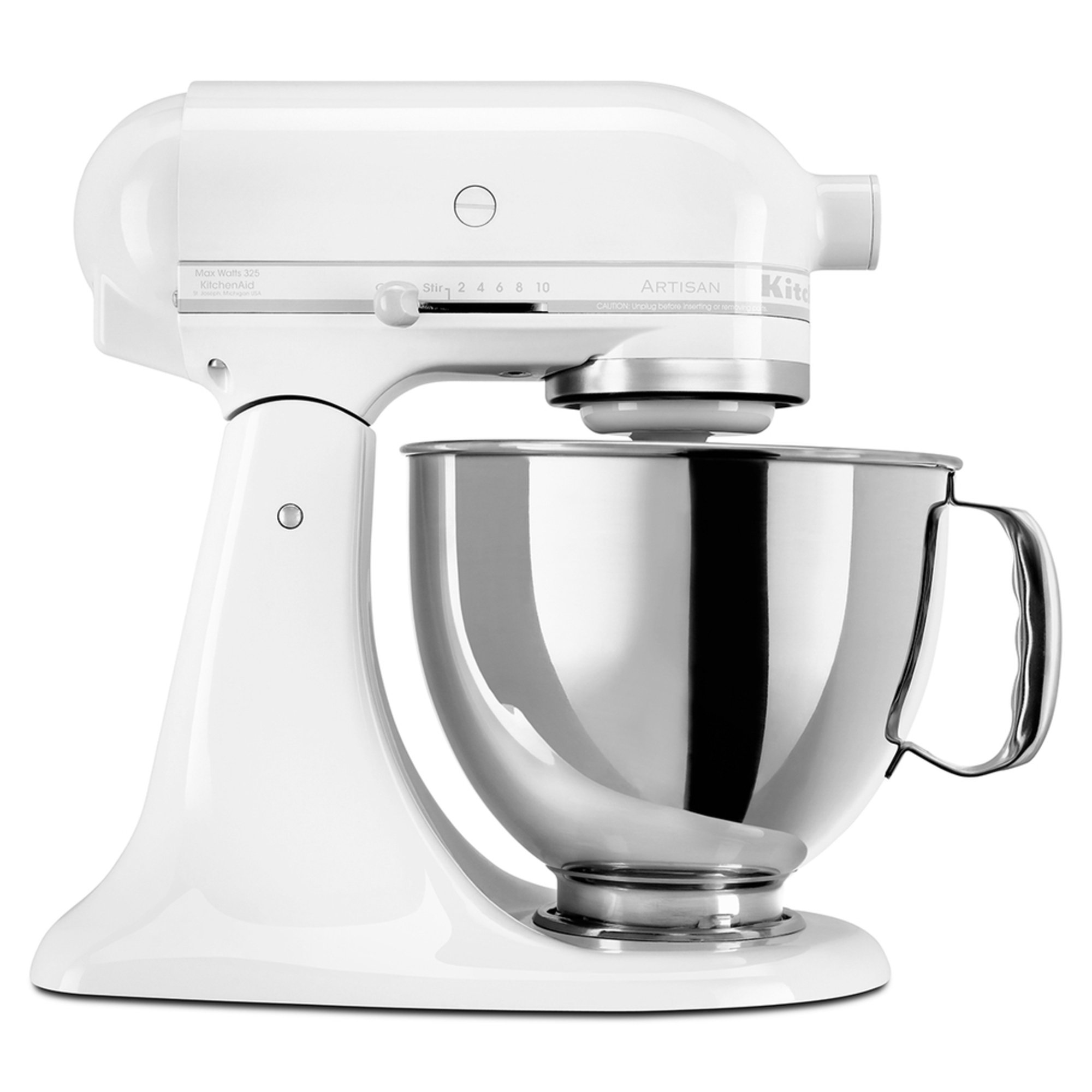 Kitchenaid Artisan Series 5 Quart Tilt Head Stand Mixer White Kitchenaid Artisan Series