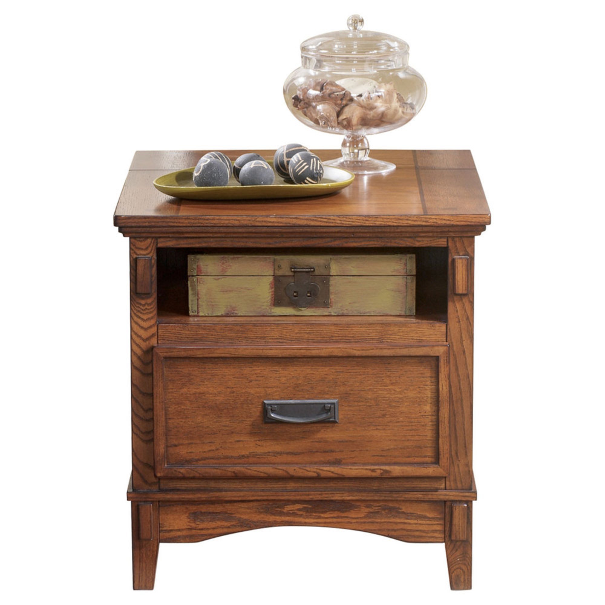 Signature Design By Ashley Cross Island Island End Table ...