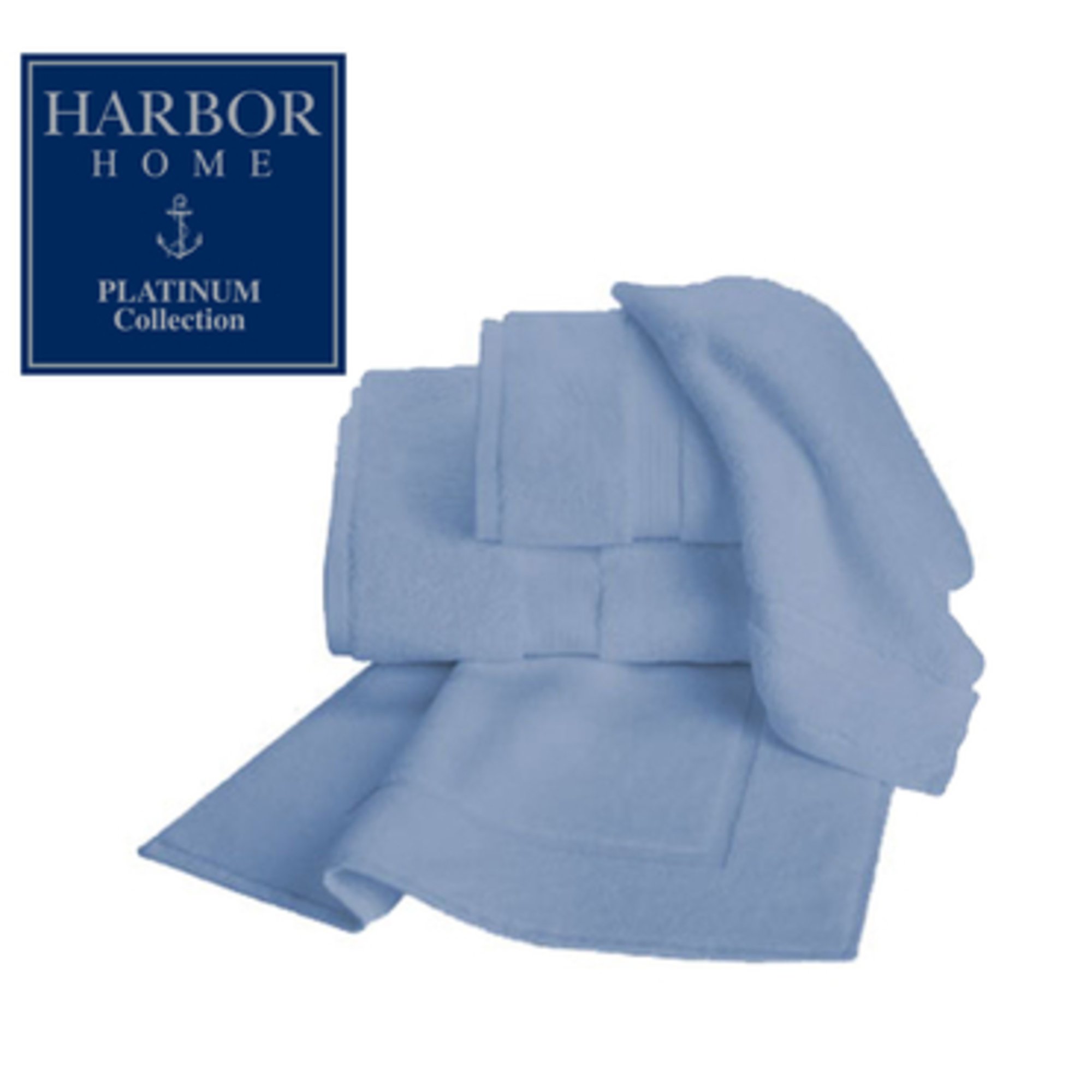 Platinum Collection Wash Cloth, French Blue Bath Towels For The Home Shop Your Navy