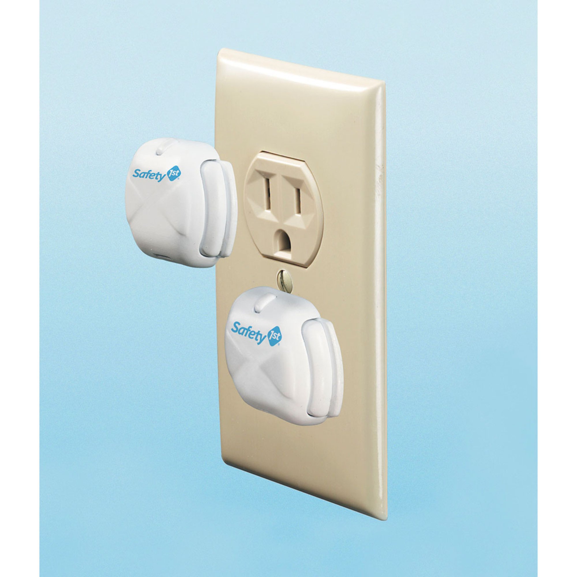 Safety 1st Delux Press Fit Outlet Plugs 8 Pack Baby Proofing Baby