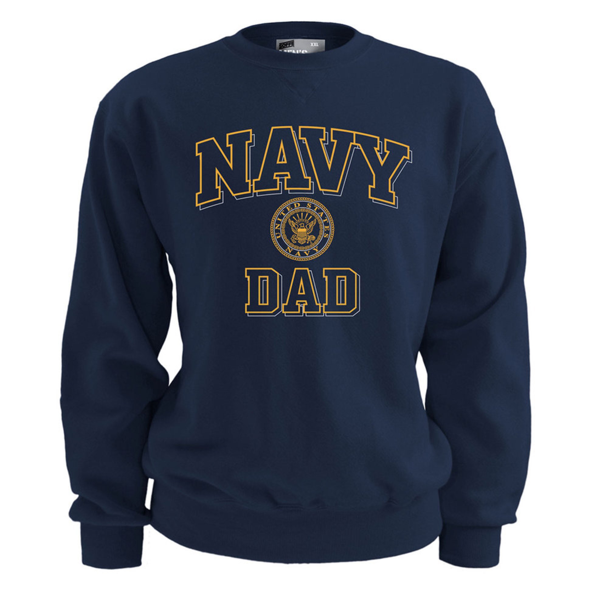 navy dad hoodie