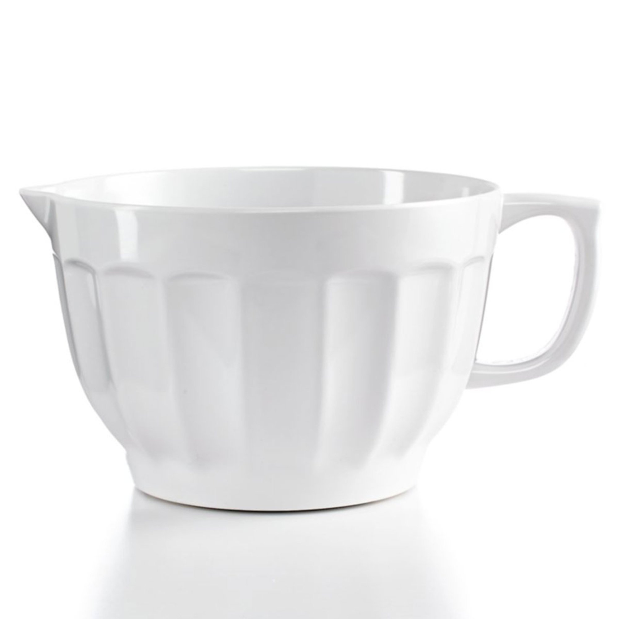 Martha Stewart Collection Melamine Batter Bowl, White Mixing & Prep Bowls Shop Your Navy