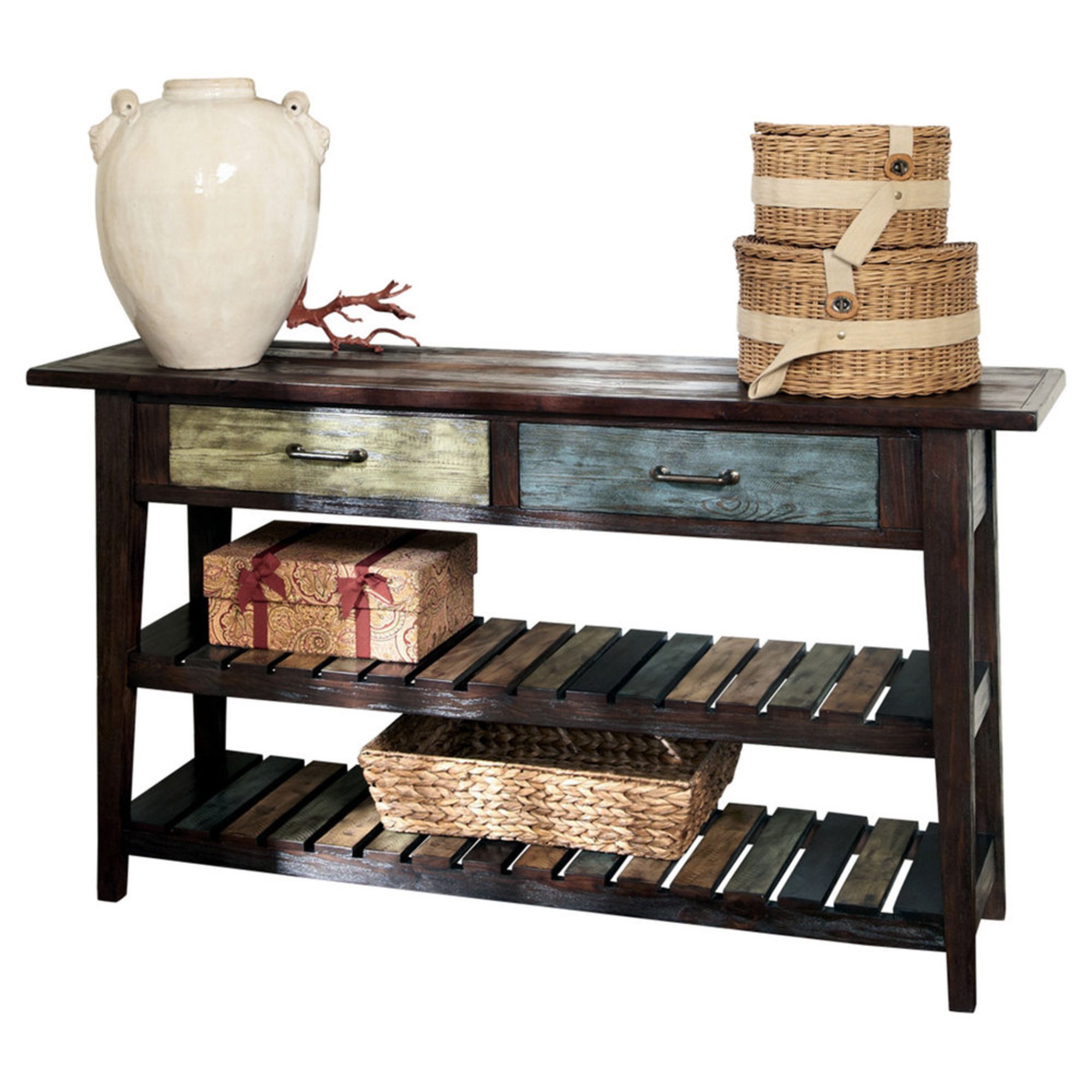 Signature Design By Ashley Mestler Sofa Console Table
