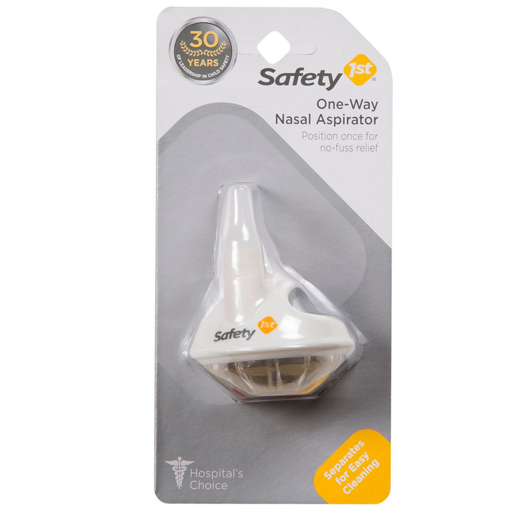 Safety 1st Oneway Nasal Aspirator Breathe Easy Conjestion Relief