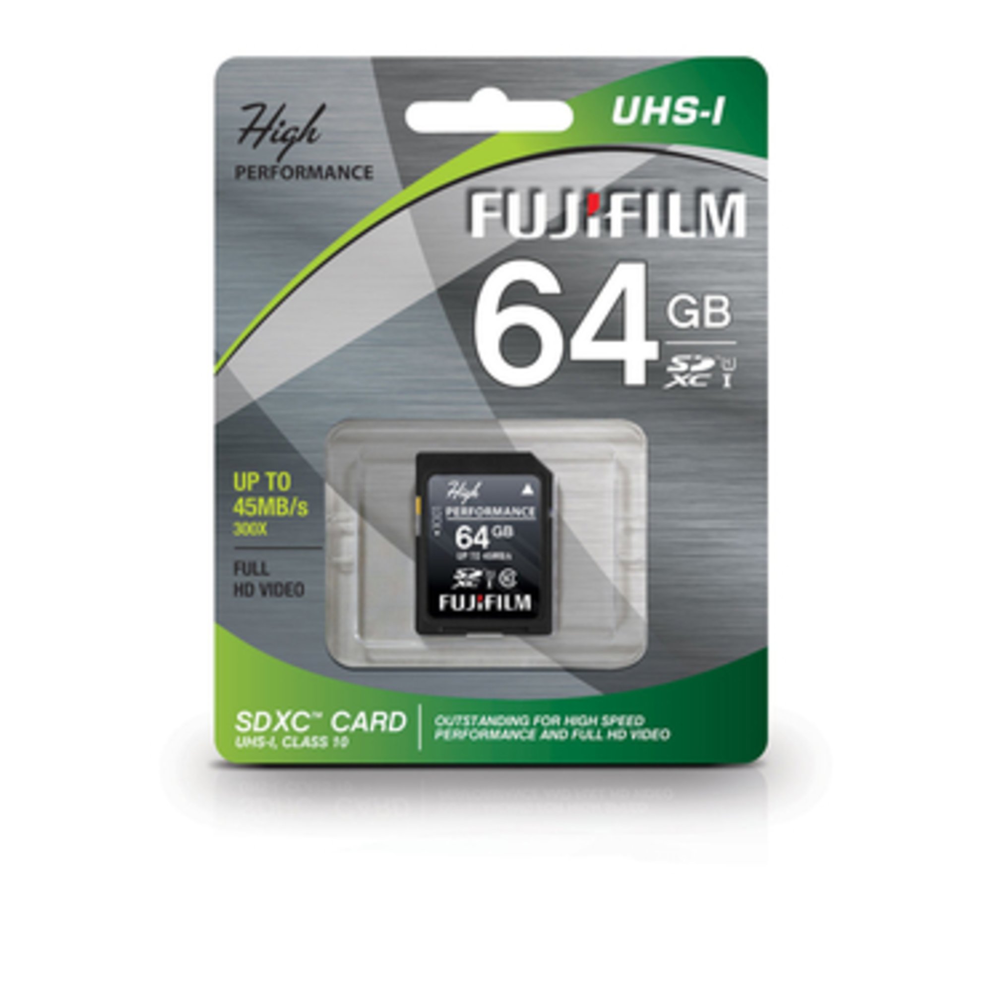 Fuji 64gb Sdxc Memory Card Uhs1 Premium Memory Cards Electronics
