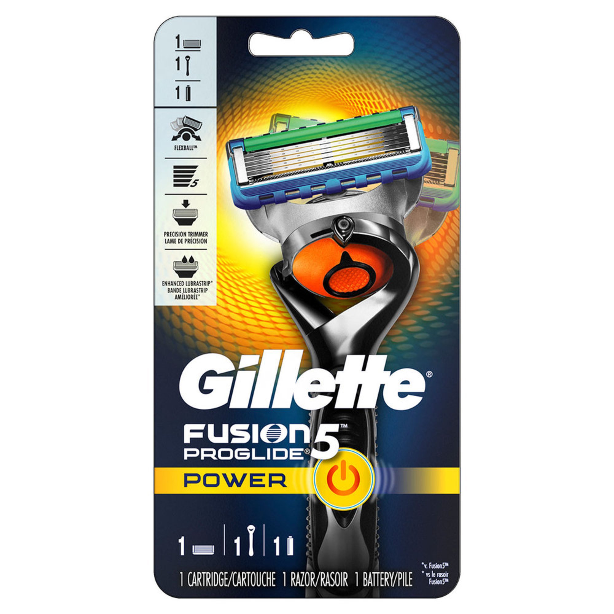 Gillette Fusion 5 Proglide Power Razor | Razors & Blade Refills | Pet