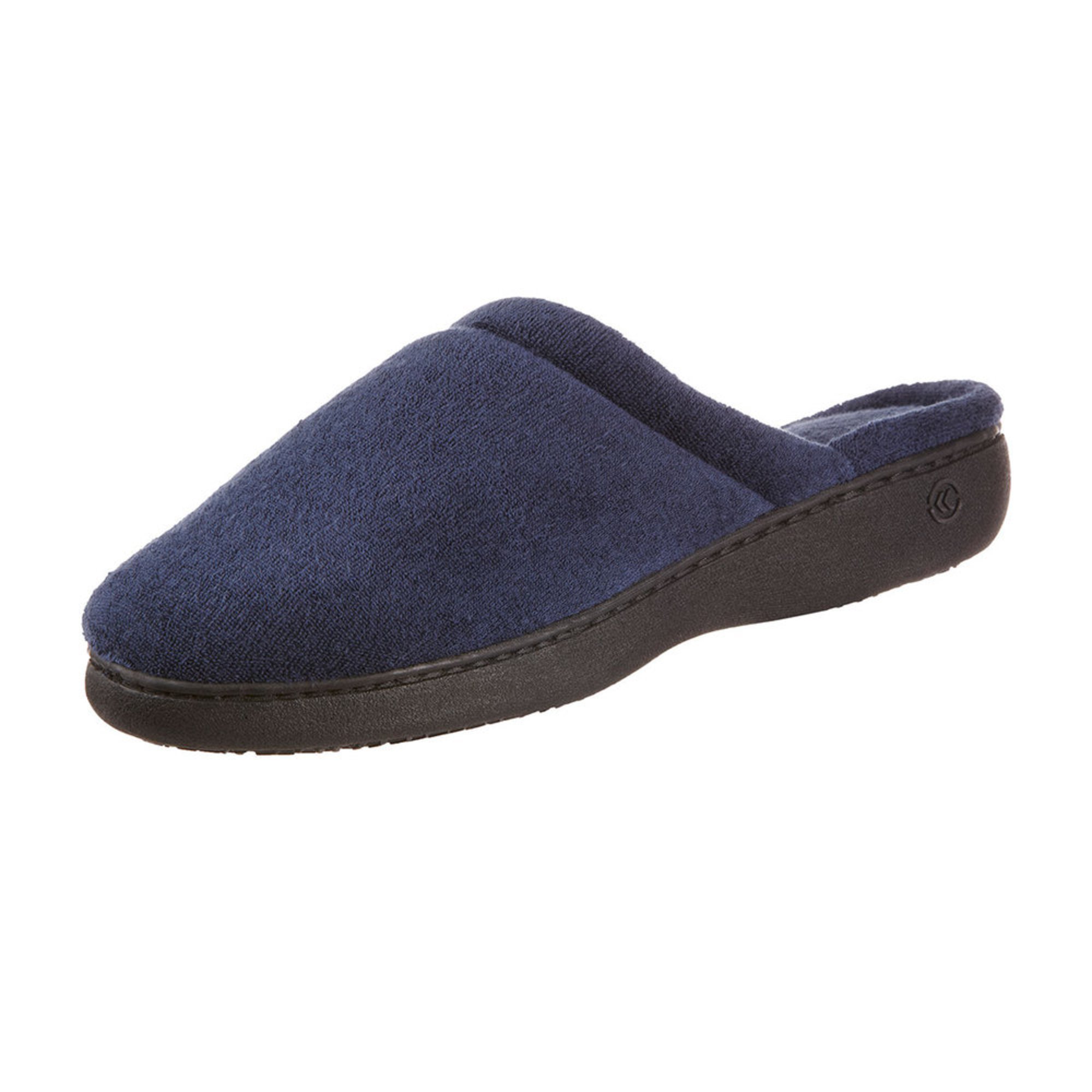 Totes Isotoner Women's Terry Secret Sole Clog Slippers | Shoe-like ...