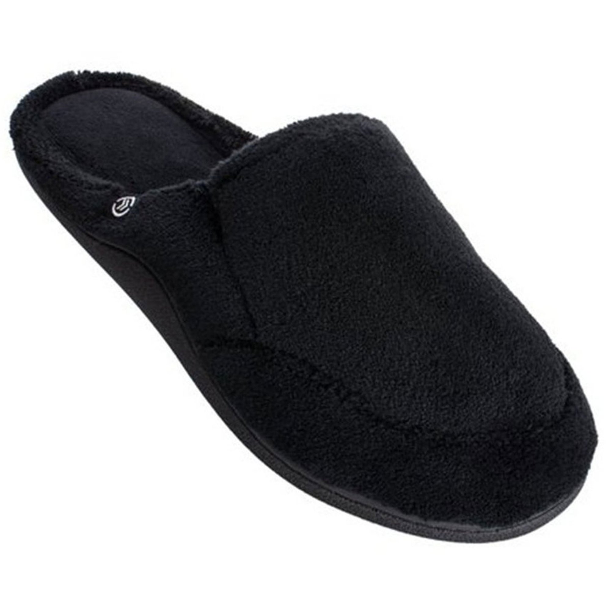 isotoner men's microterry clog slippers