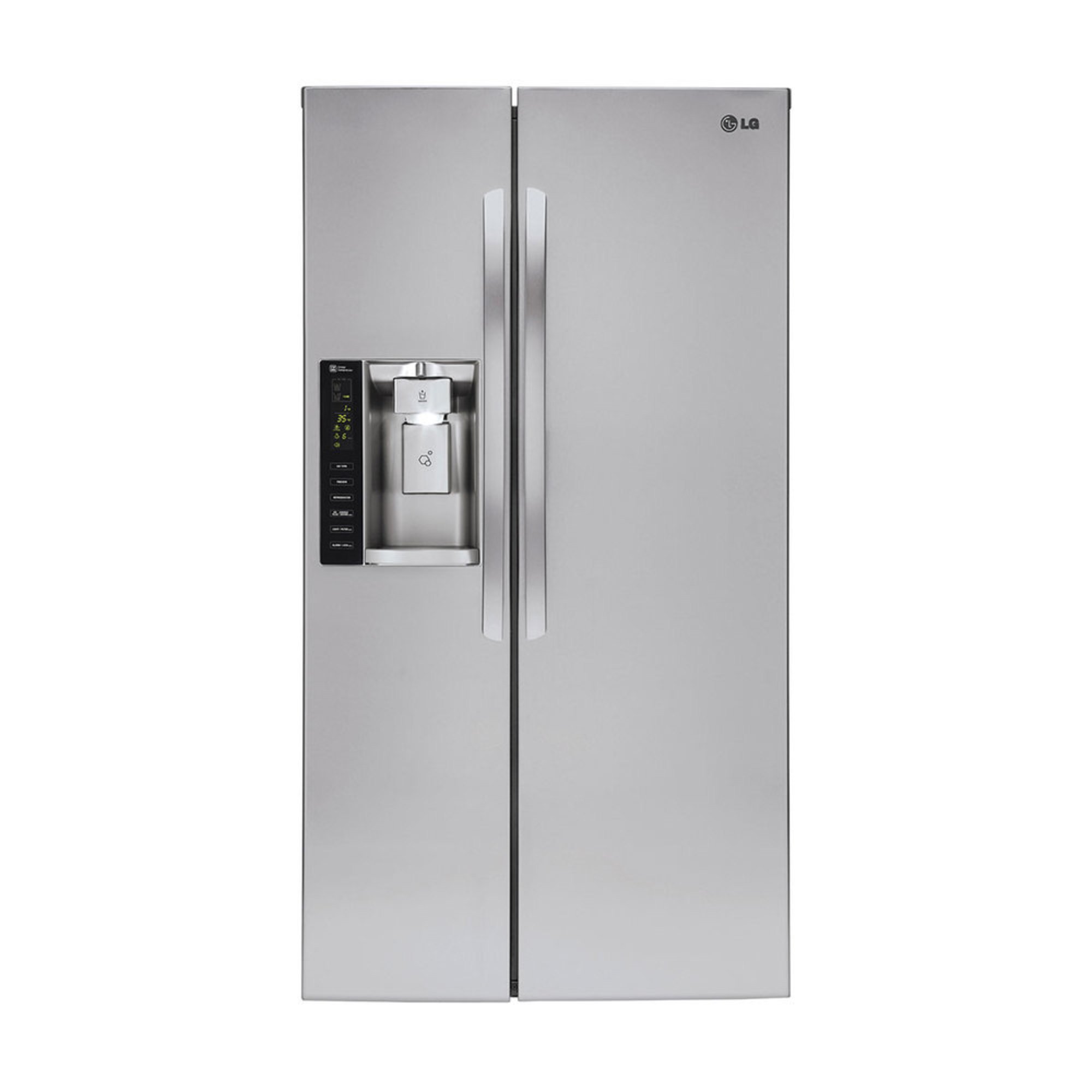 Lg 26cu.ft. Side By Side Refrigerator, Stainless Steel (lsxs26326s