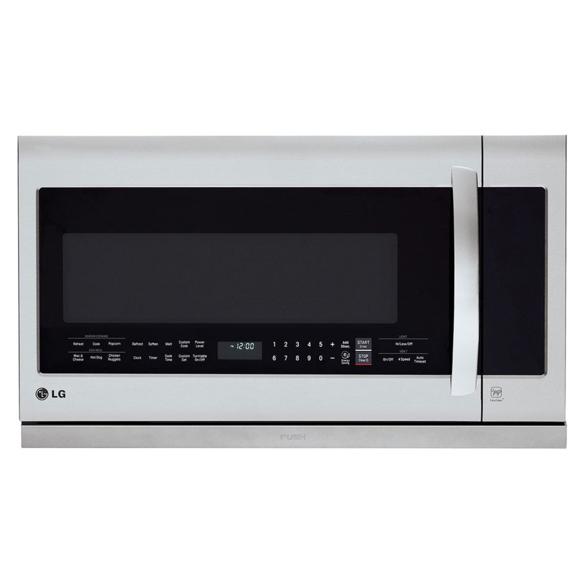 Lg 2.2cu.ft. Overtherange Microwave Oven, Stainless Steel