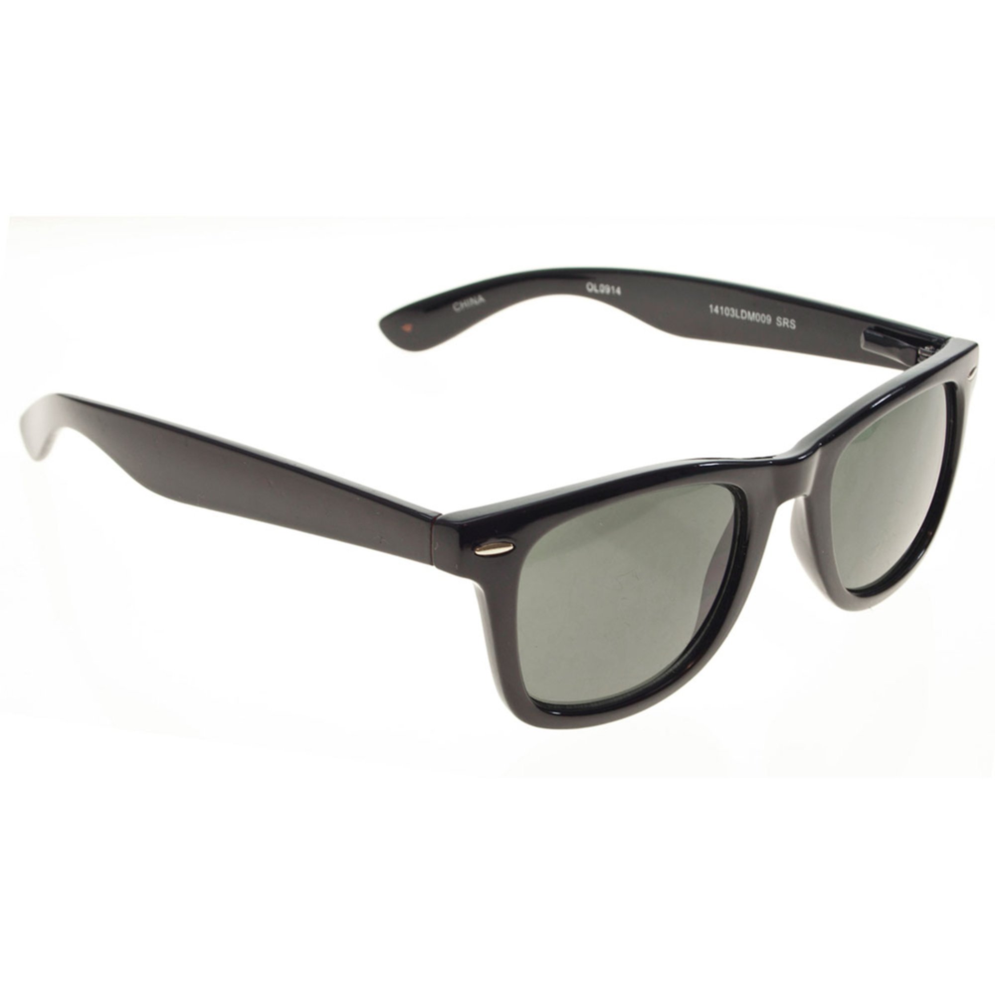 Dockers Men's Black Wayfarer Sunglasses 50mm | Men's