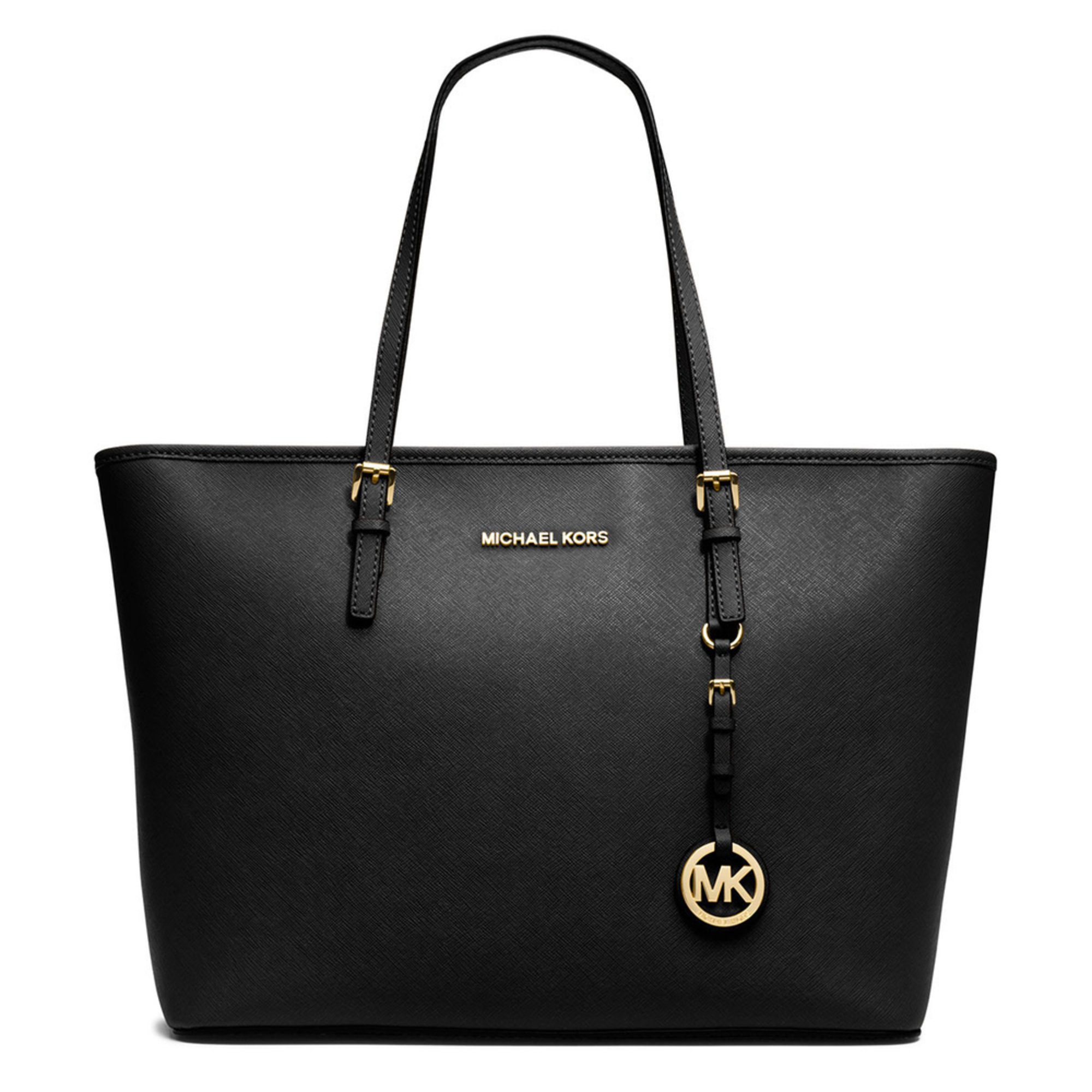 michael michael kors michael michael kors jet set travel top zip tote ...