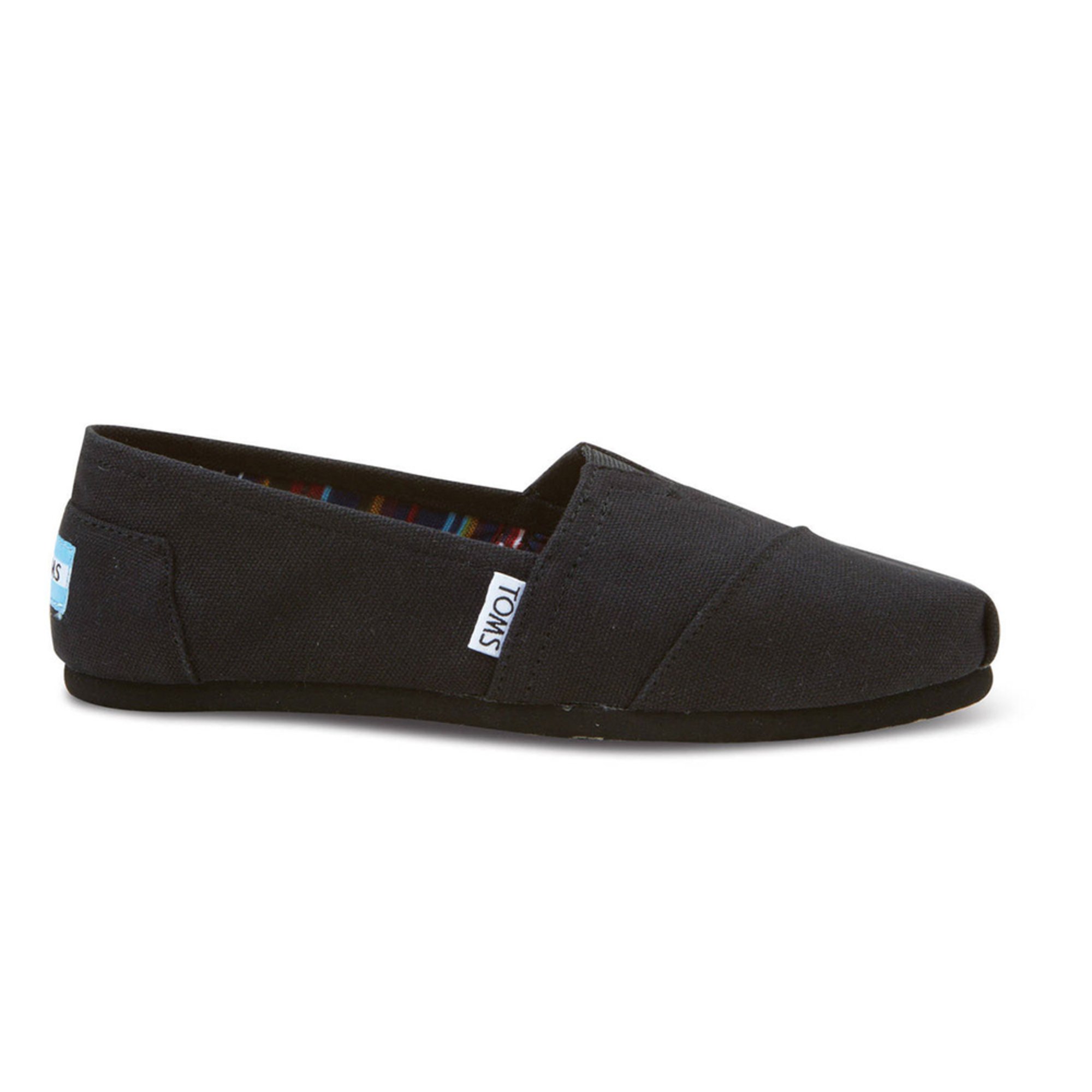 womens toms classic slip on casual shoe