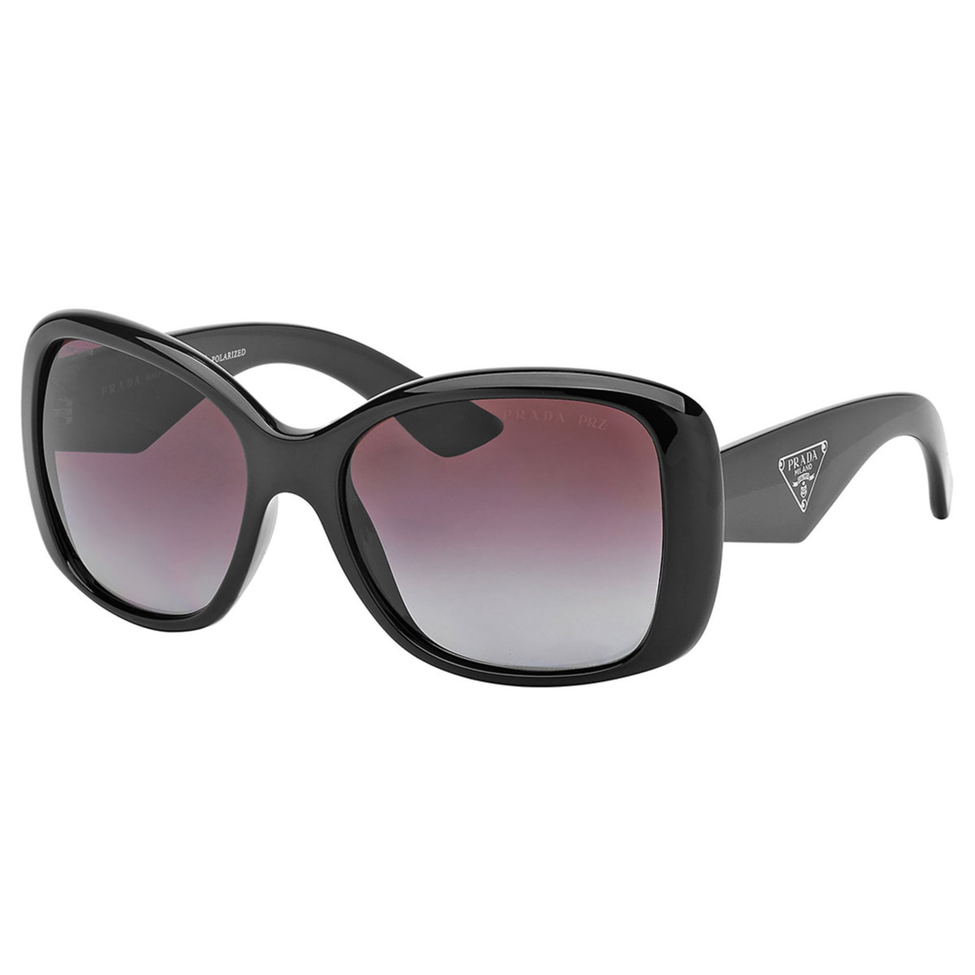 Prada Women\u0026#39;s Timeless Heritage Polarized Black Violet Sunglasses ...  