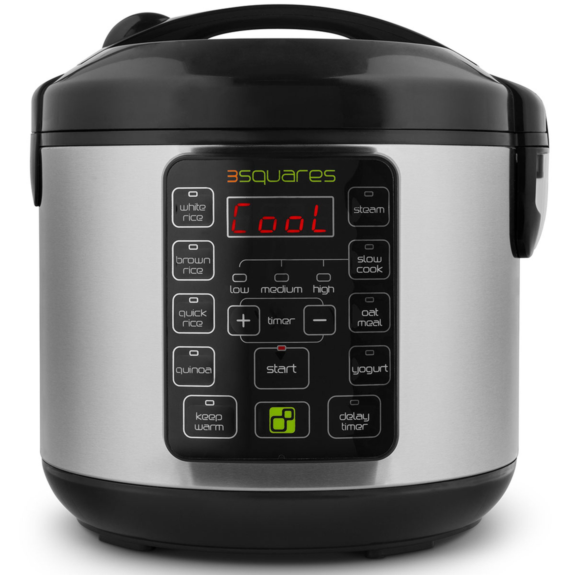 3 Squares Tim3 Machin3 20cup/4quart Rice Cooker (3rc3010s) Slow