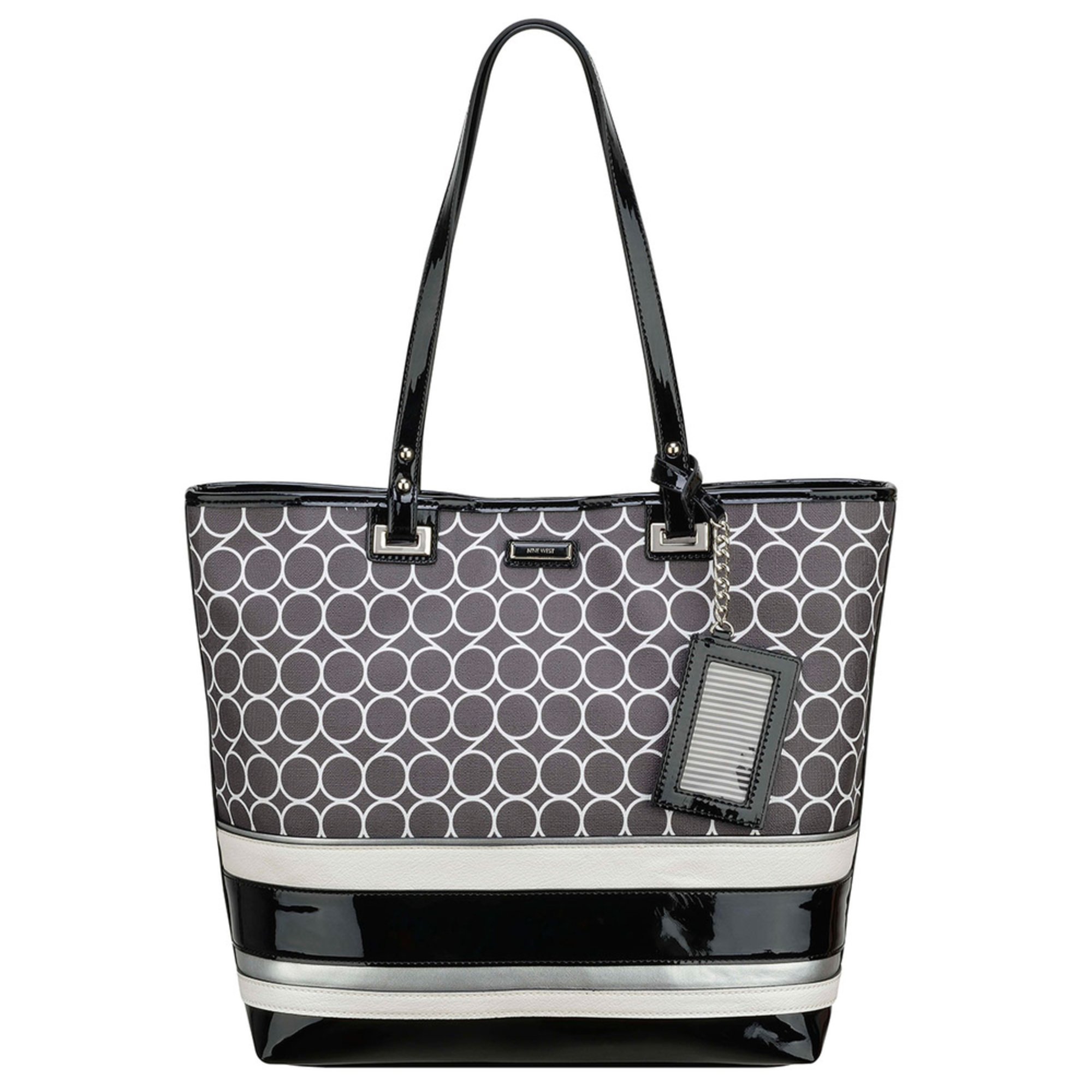 Nine West Paige Large Tote Blackwhite | Handbags  Accessories | All ...