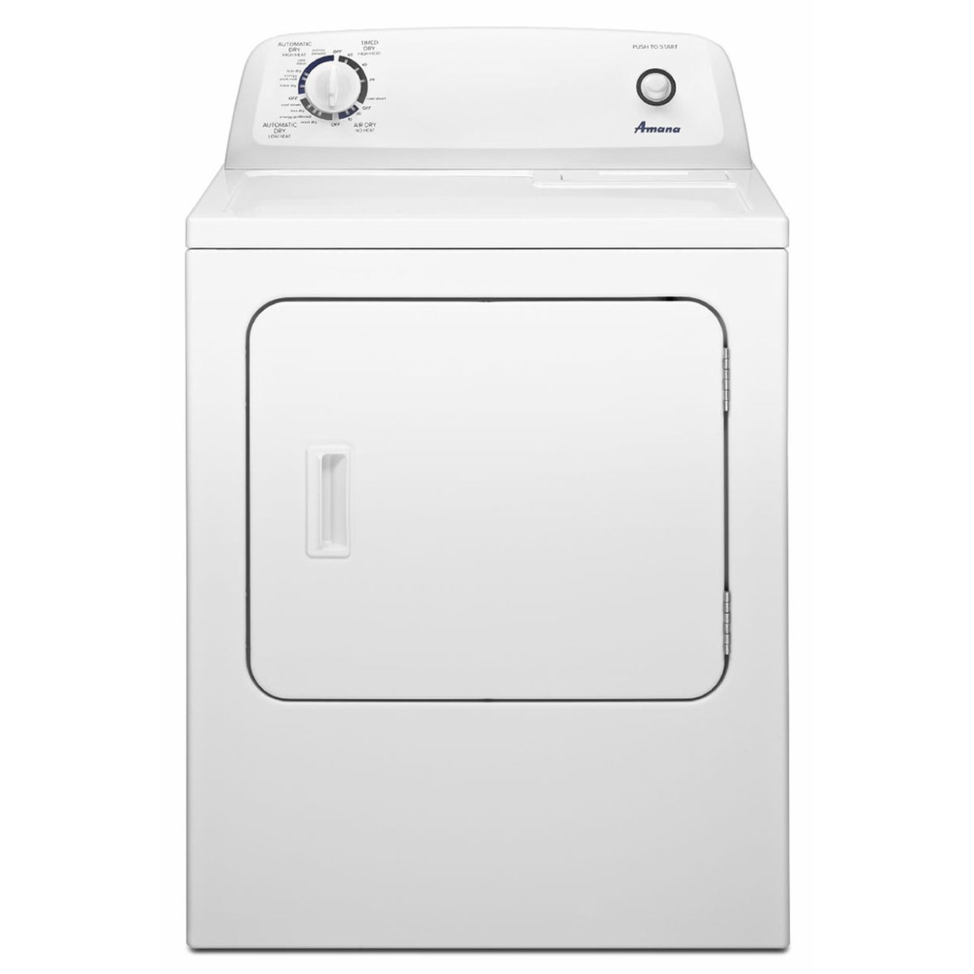 Amana 6.0cu.ft. Gas Dryer, White (ngd4655ew) Gas Dryers For The