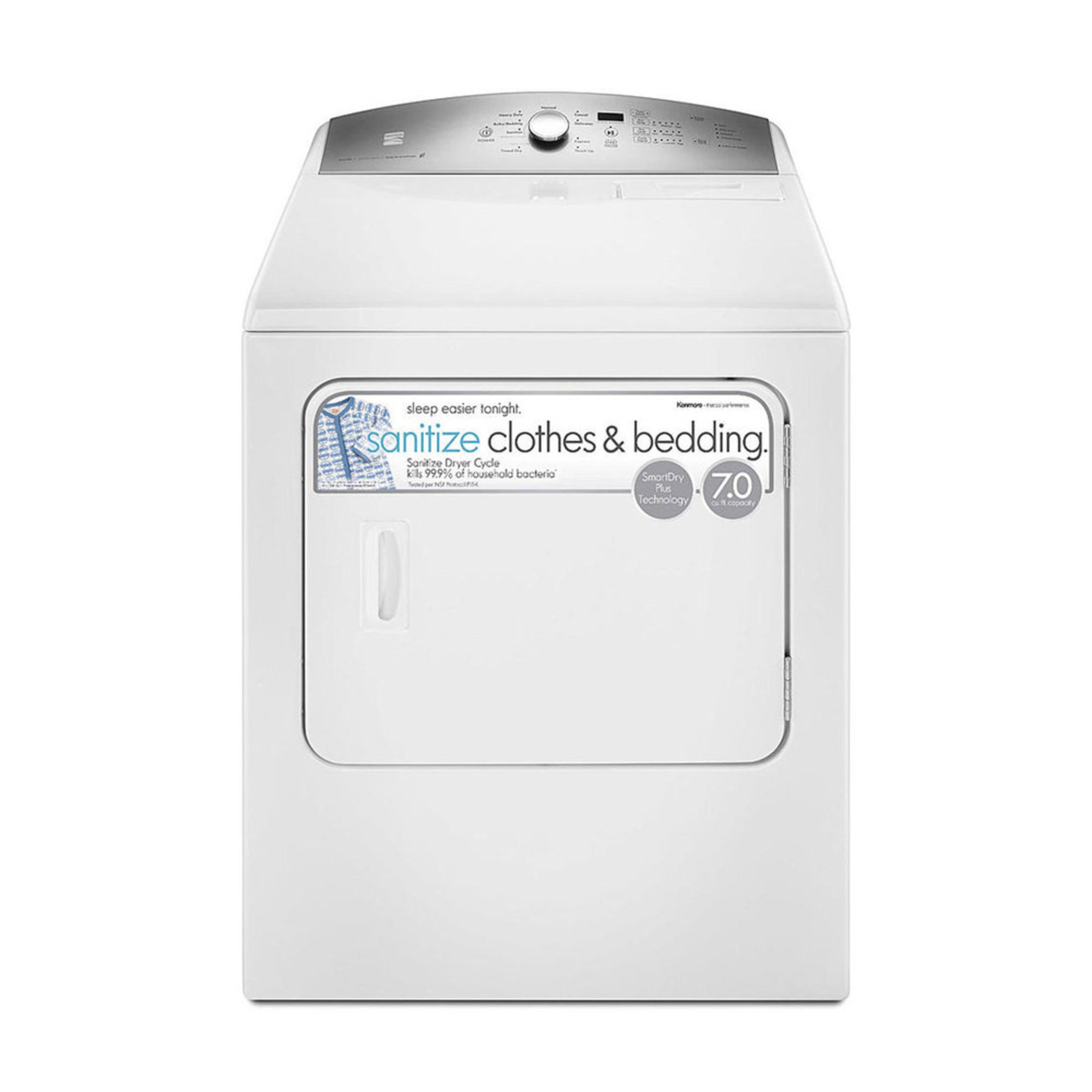 Kenmore 7.0cu.ft. Electric Dryer, White (2666132) Graveyardhome