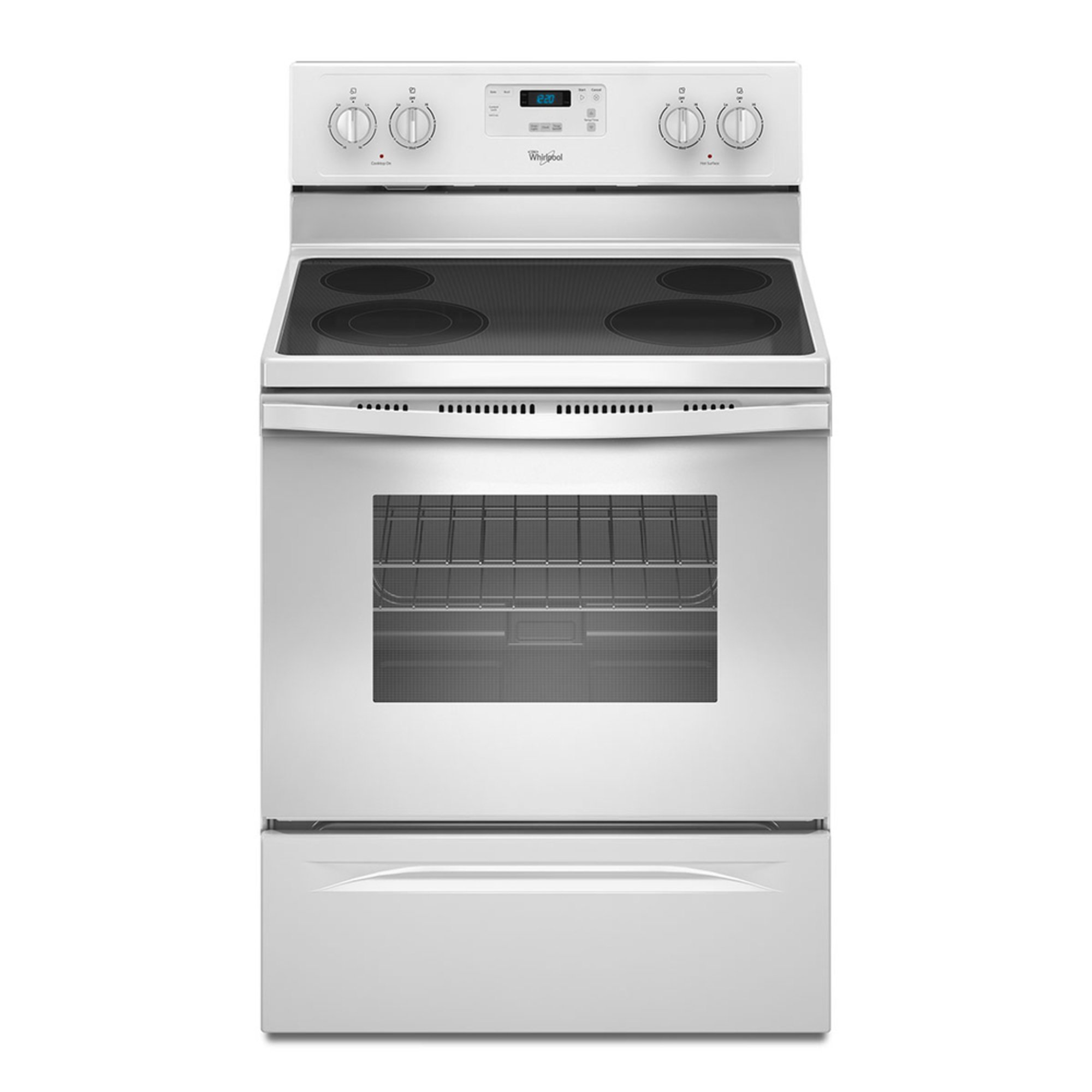 whirlpool 4.8-cu.ft. freestanding electric range w/ dual