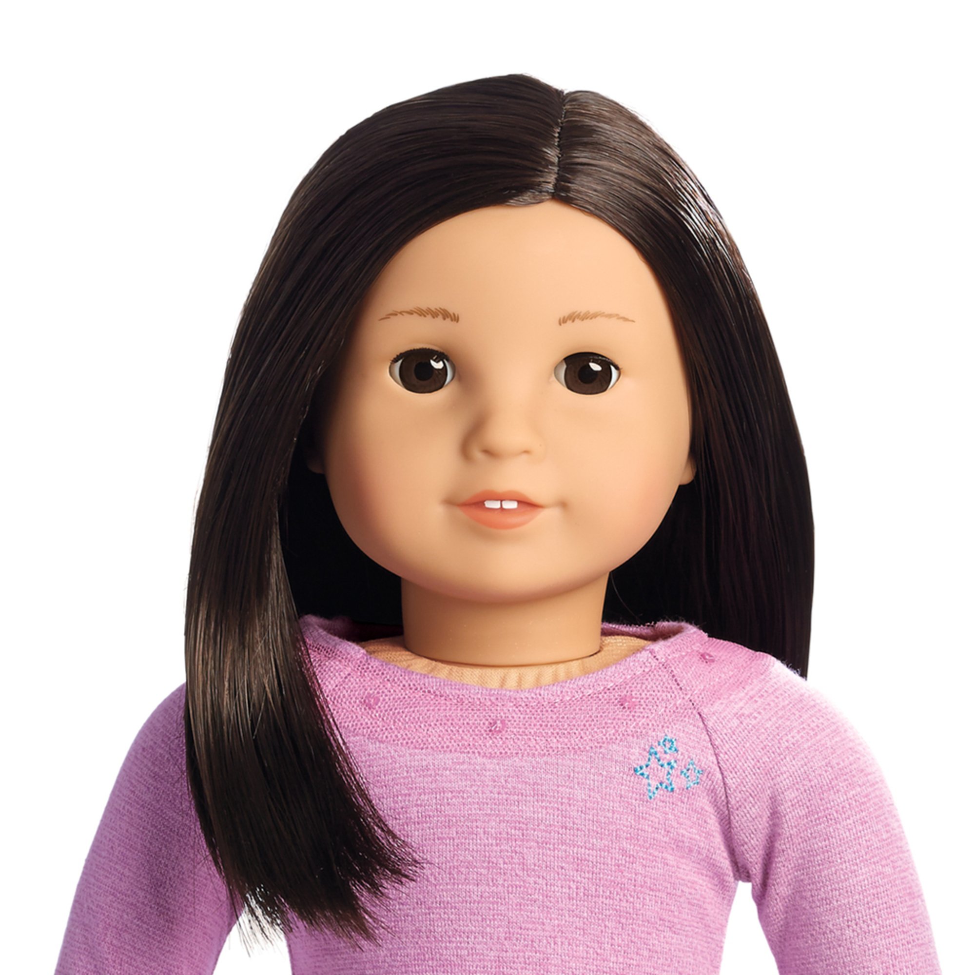 American Girl Navy Exchange Official Site American Girl Truly Me Doll Brown Eyes Light Skin And Dark Hair