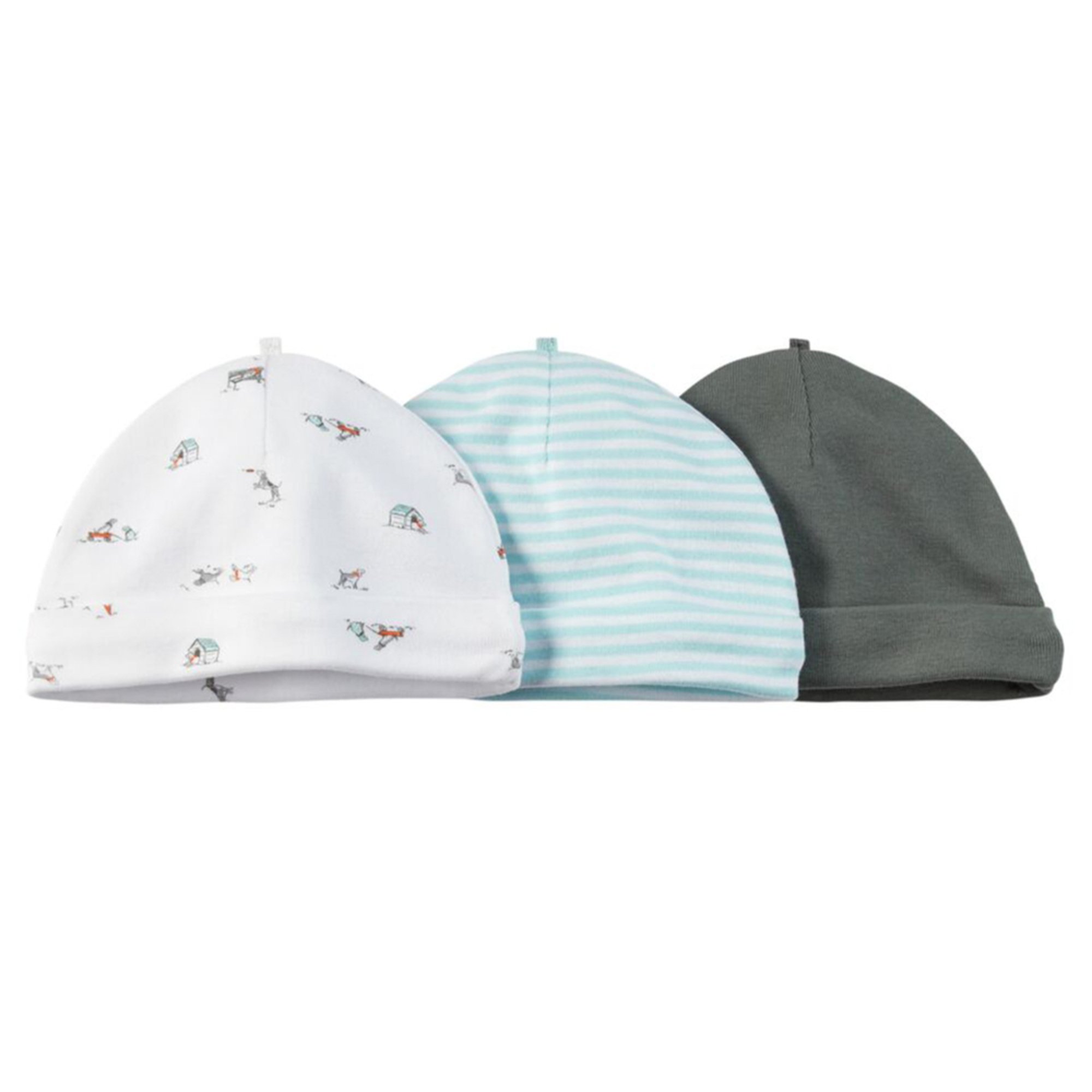 540 New baby headbands and hats 564 Carter's Baby Boys' 3 pack Blue Hats   Baby Hats, Caps & Headbands   