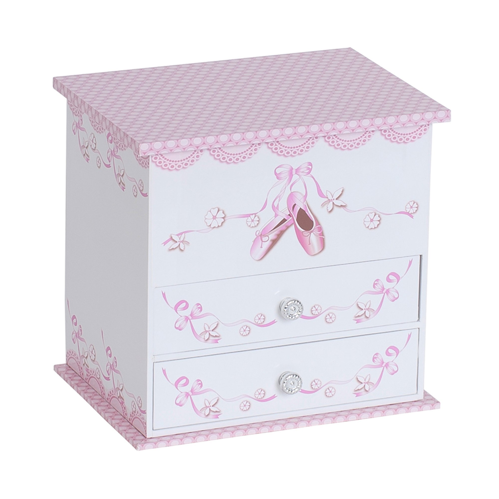 Mele &amp; Co. Angel Girl's Musical Ballerina Jewelry Box 