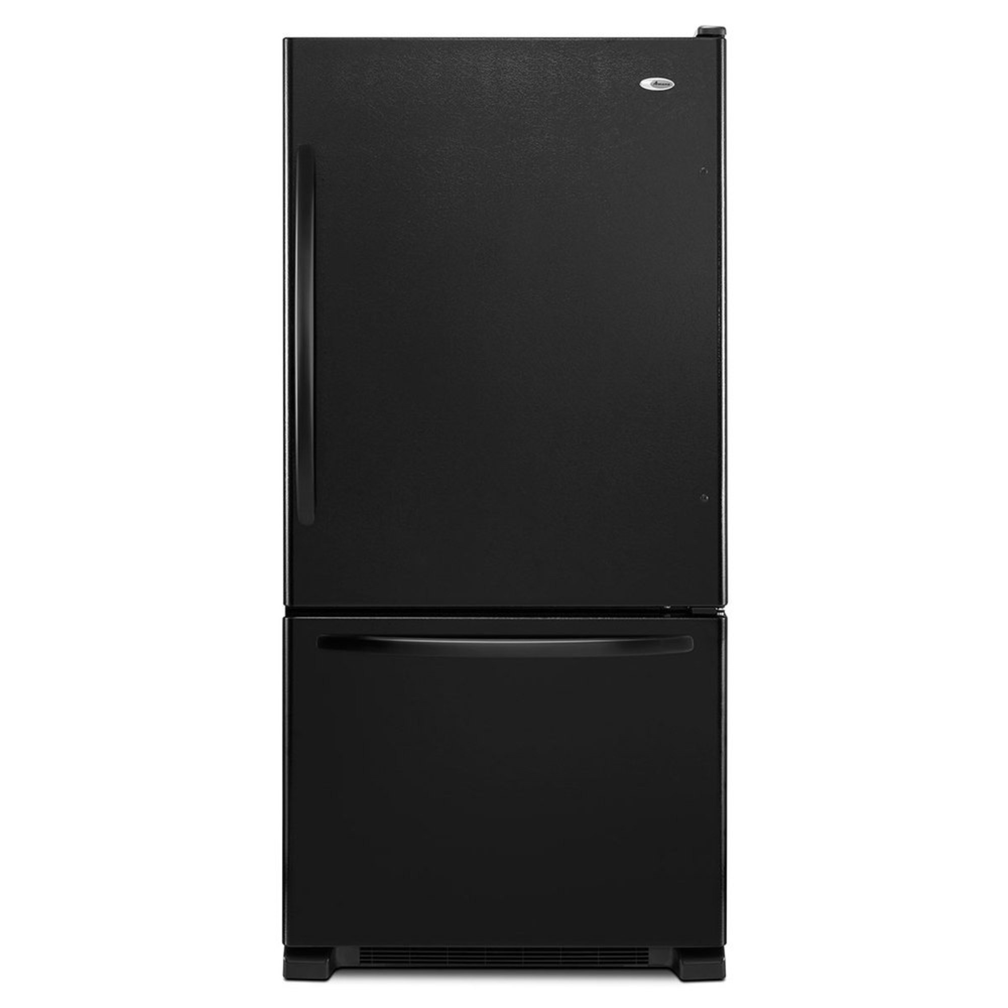 Amana 22cu.ft. Bottomfreezer Refrigerator Easyfreezer Pullout Drawer, Black (abb2224brb