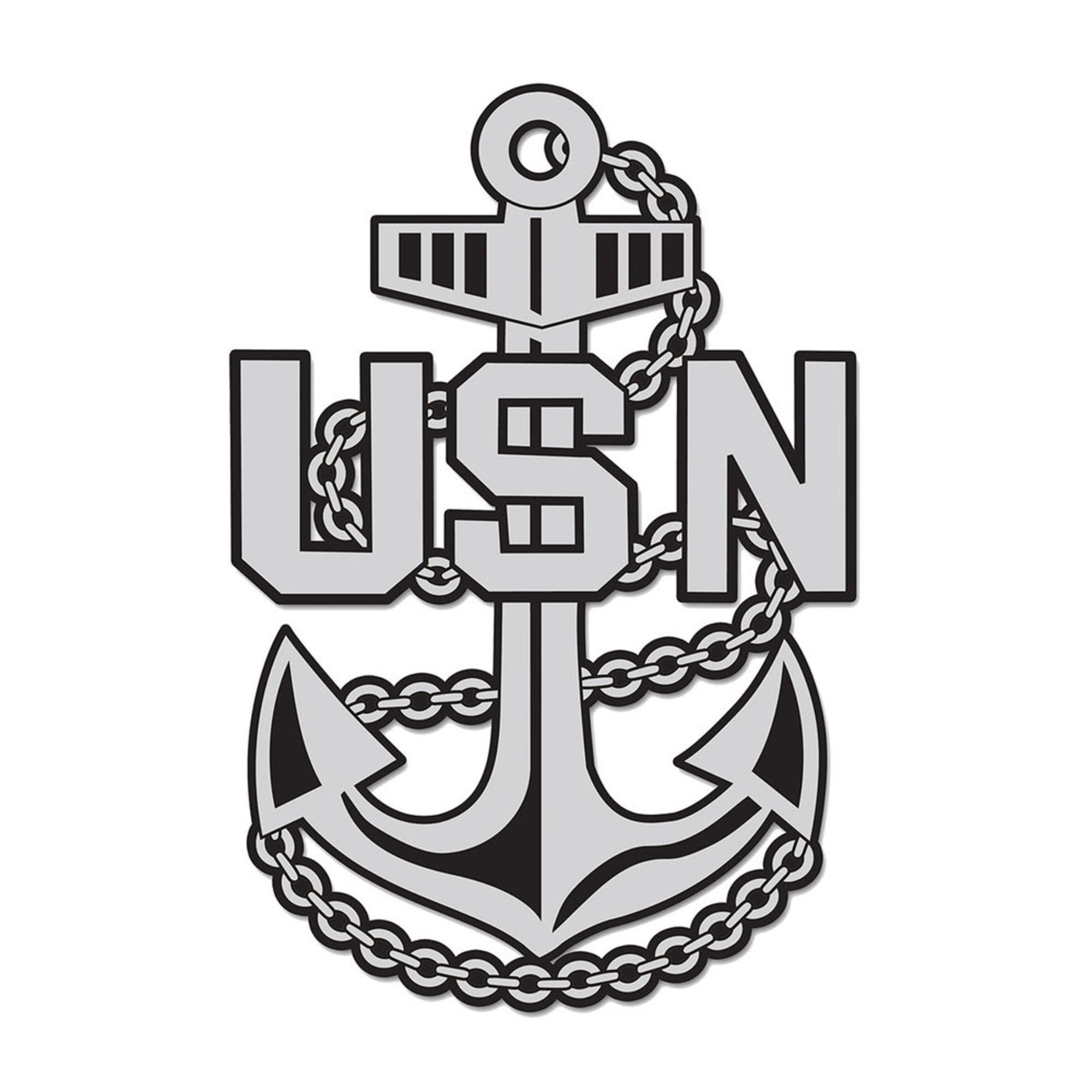Mitchell Proffitt Usn Anchor Reflective Dome Decal Patches,stickers